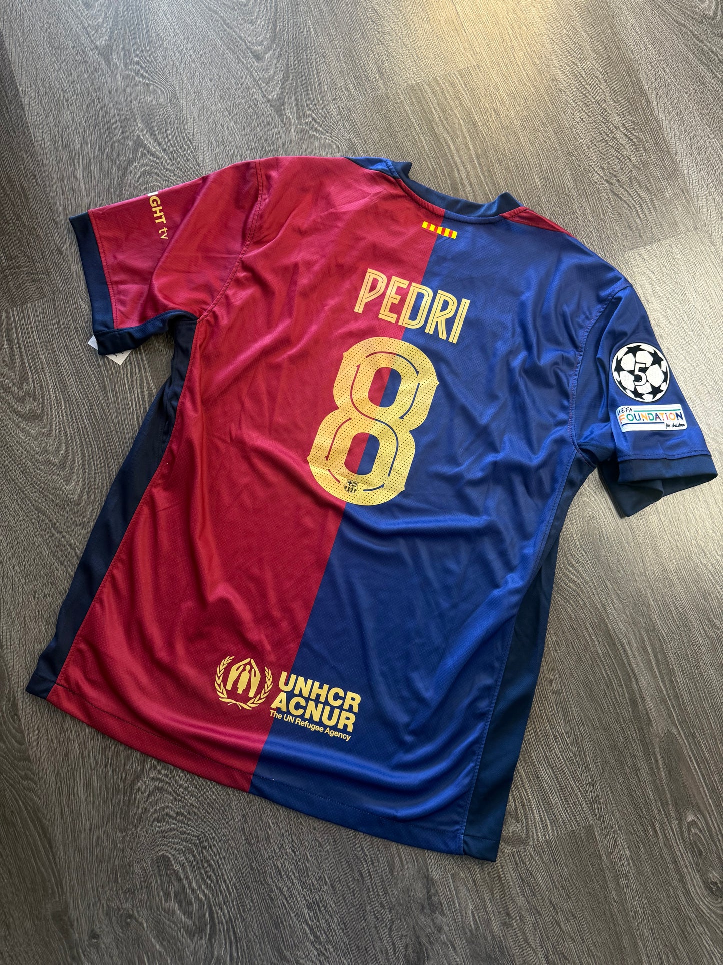 Pedri Barcelona Jersey Size XXL