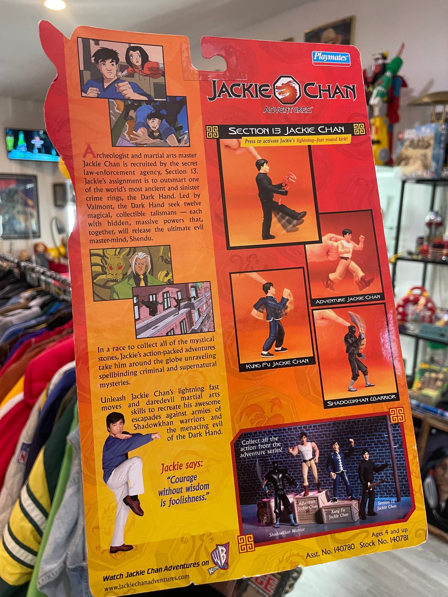 Jackie Chan adventure toy