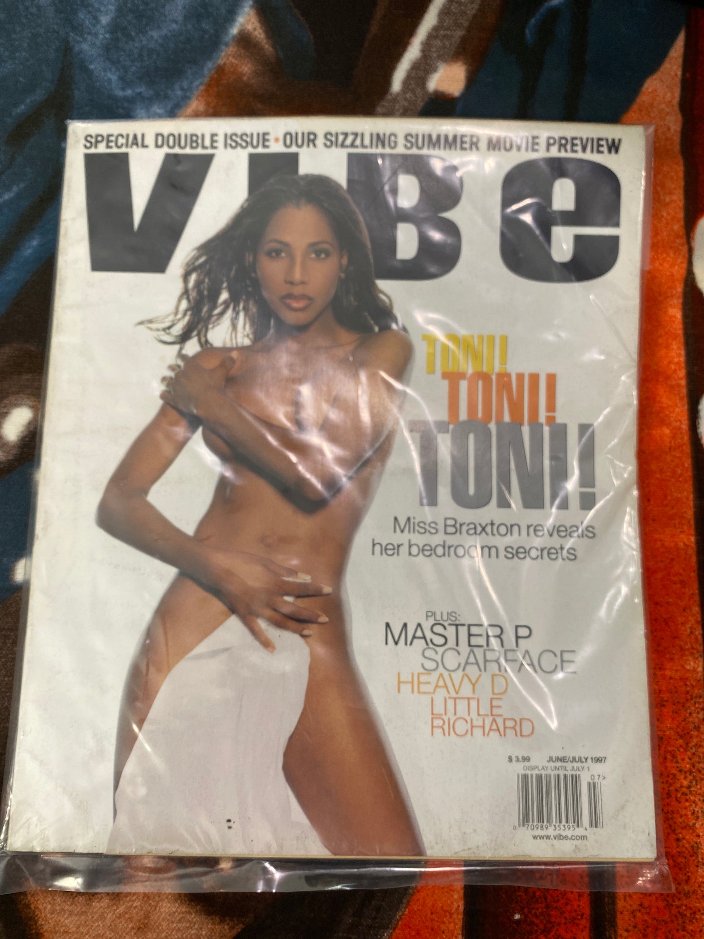 Vibe Magazine Toni Braxton 1997