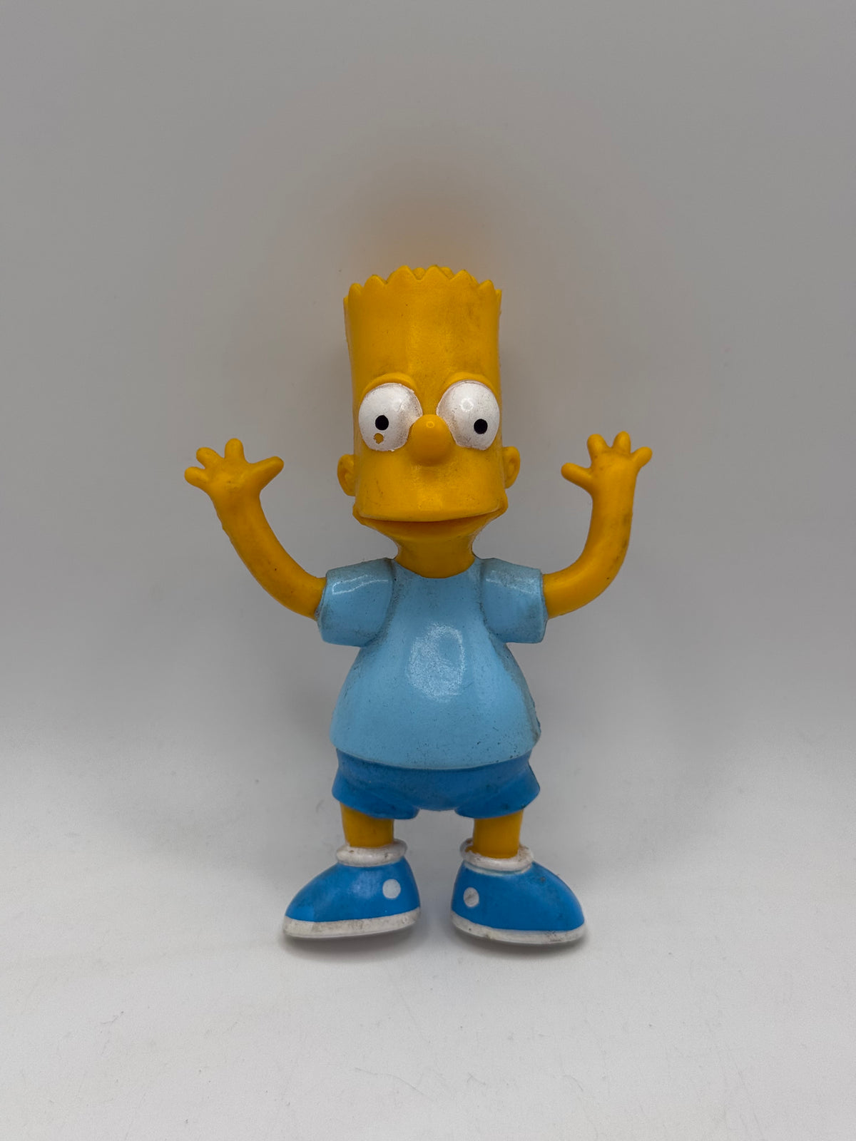 Vintage The Simpsons Bart Simpson Skateboard Figure bendy