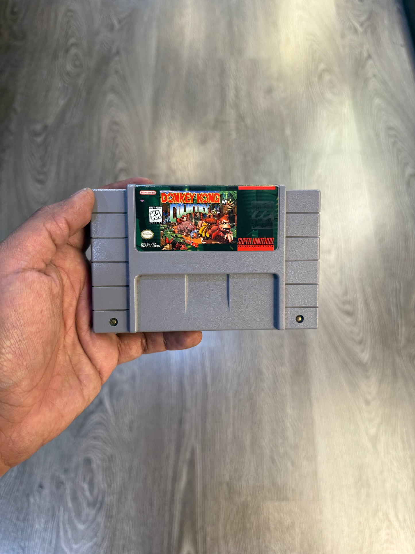 SNES donkey Kong country