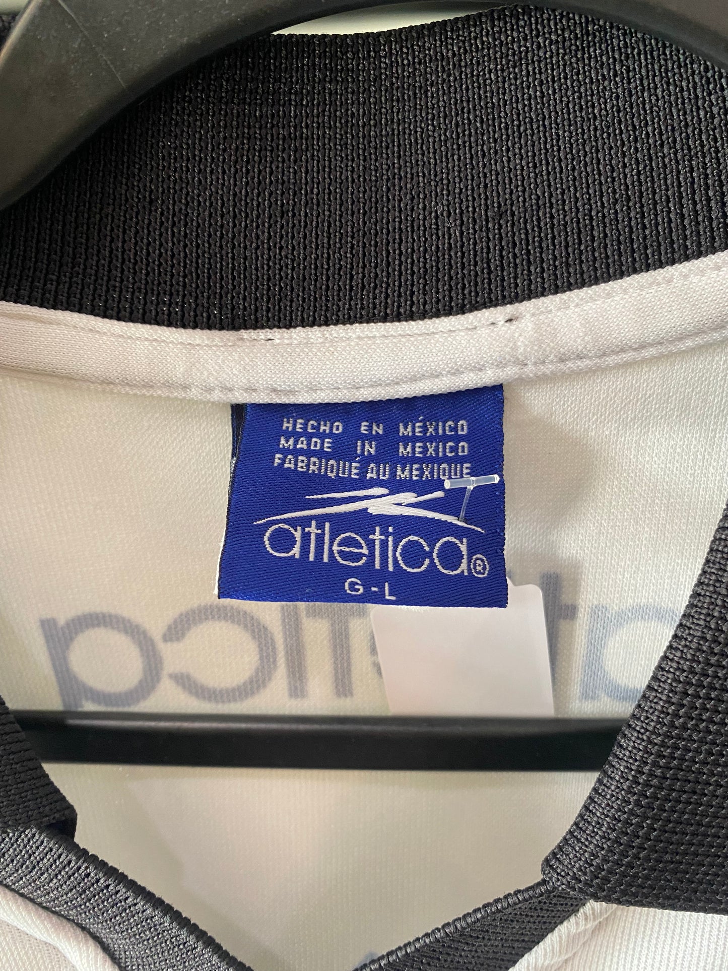 Vintage Atletica Atlas Jersey White Grey Sz XL