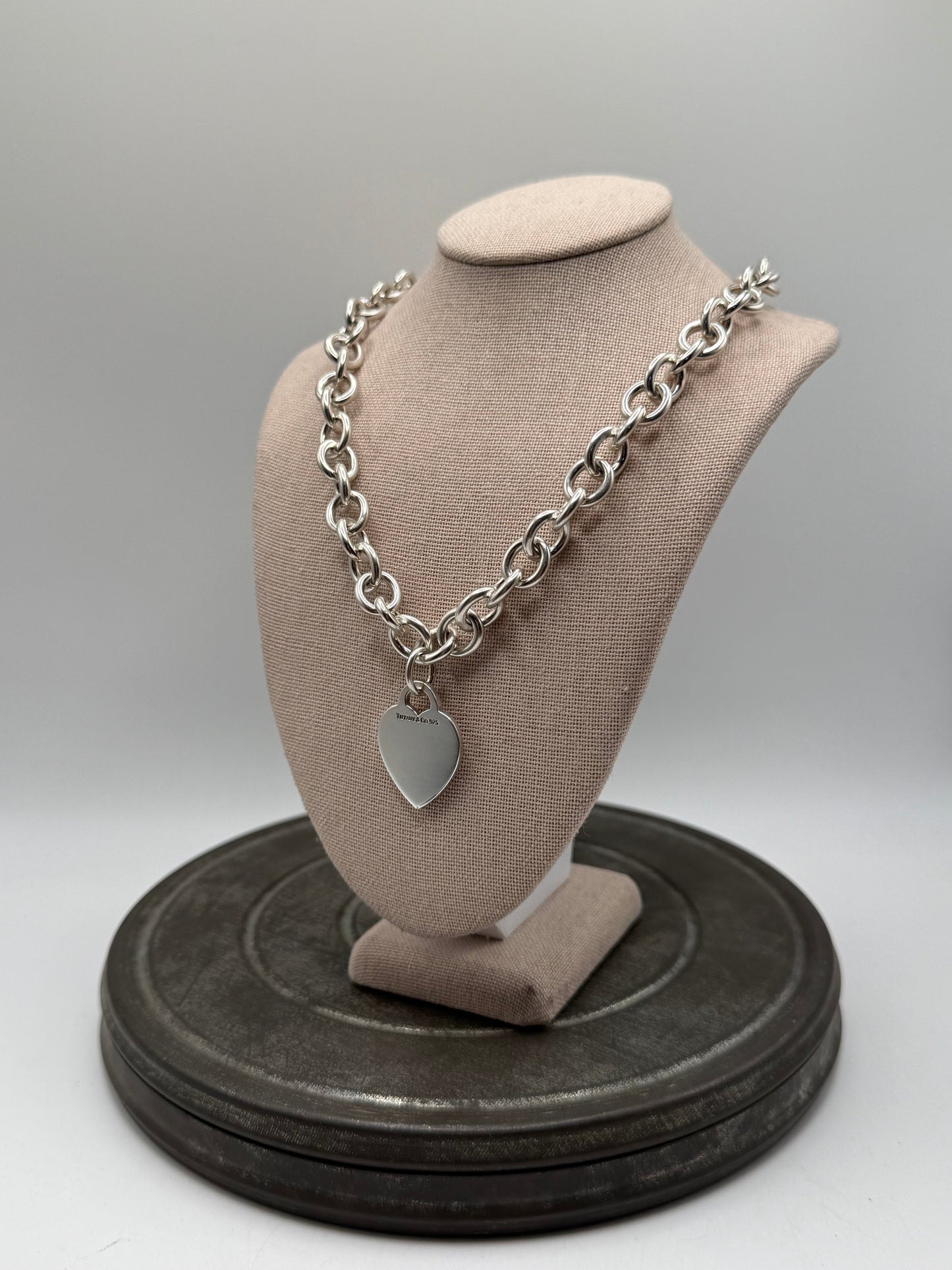 .925 Sterling silver Tiffany and Co. choker 16”