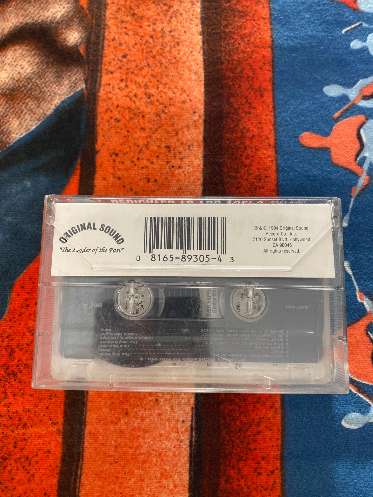 Art Laboe Dedicated To You Vol 5 Cassette Tape
