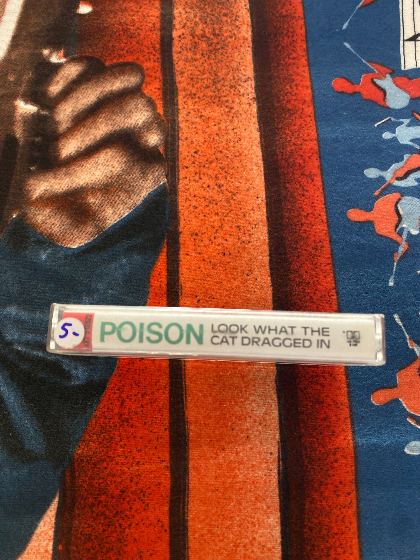 Poison Look What The Car Dragged In Cassette Tape