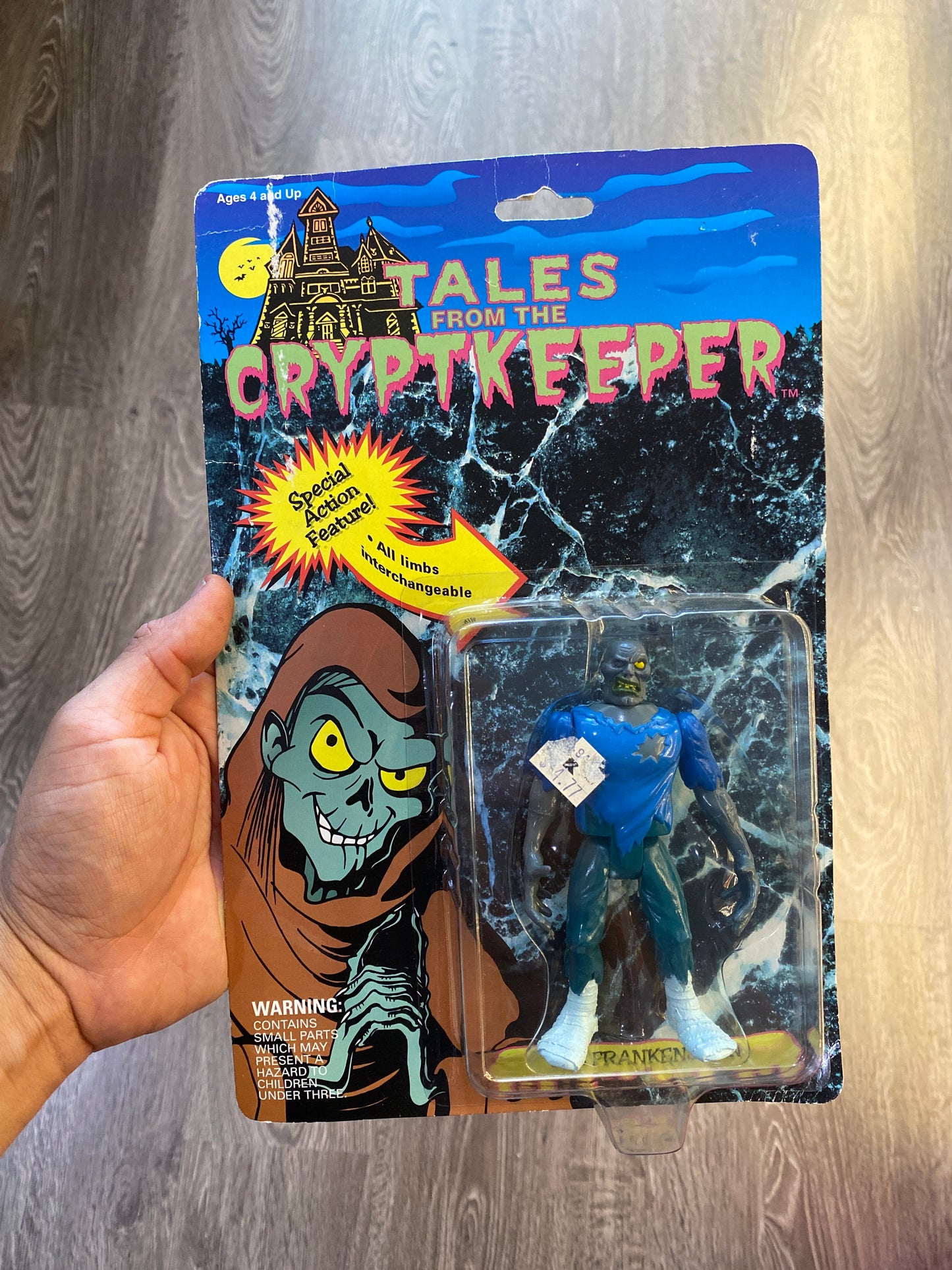 Vintage Tales From The Cryptkeeper Frankenstein Action Figure Toy