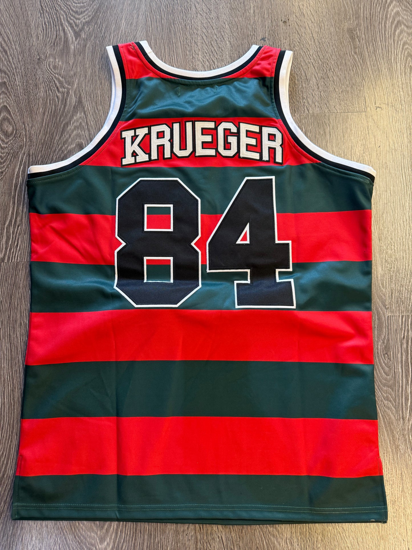 A Nightmare on Elm Street Striped Jersey - Freddy Krueger Inspired