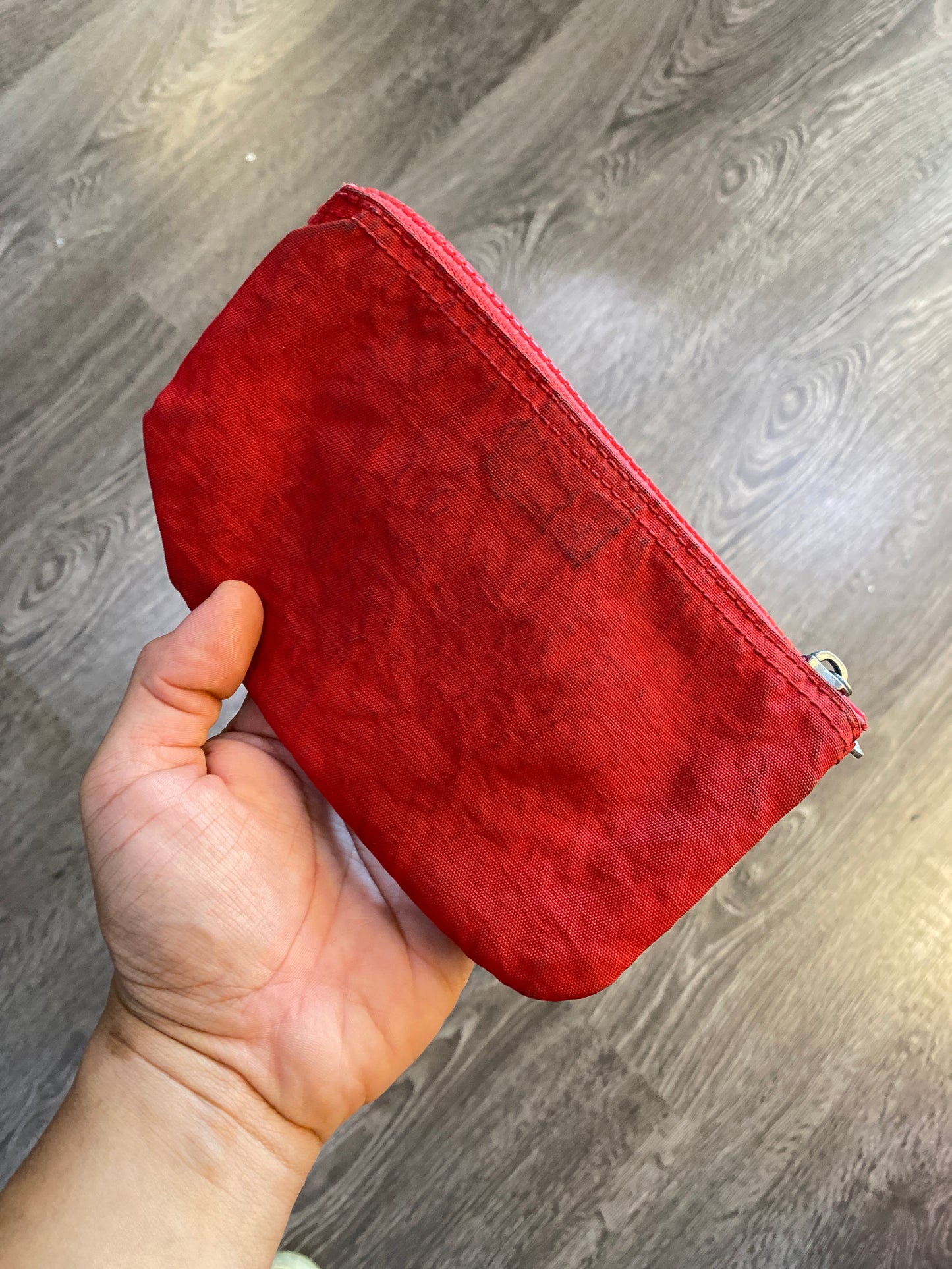 Vintage Y2K Kipling Pouch Bag Red