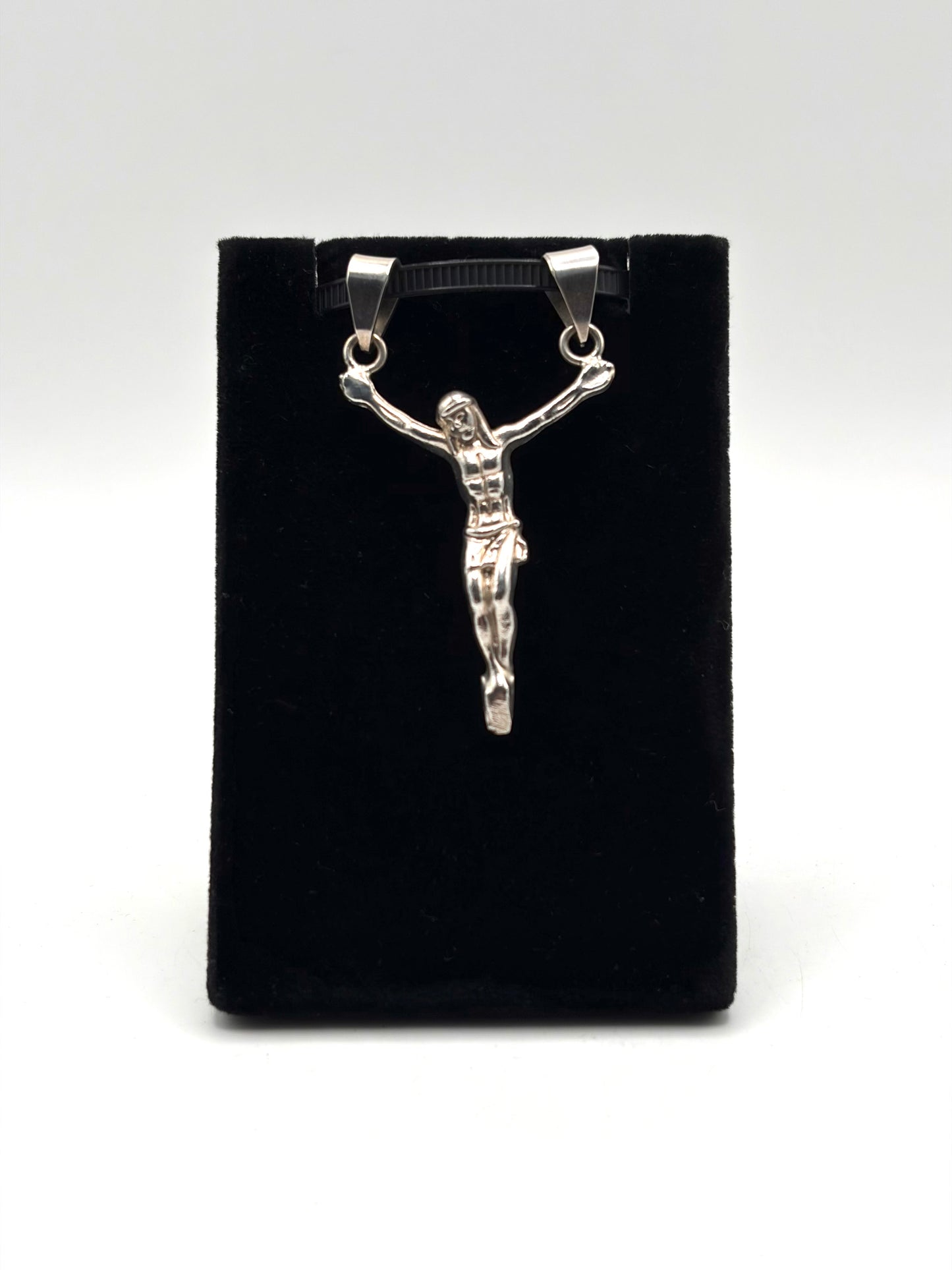 .925 Sterling Silver Jesus Pendant