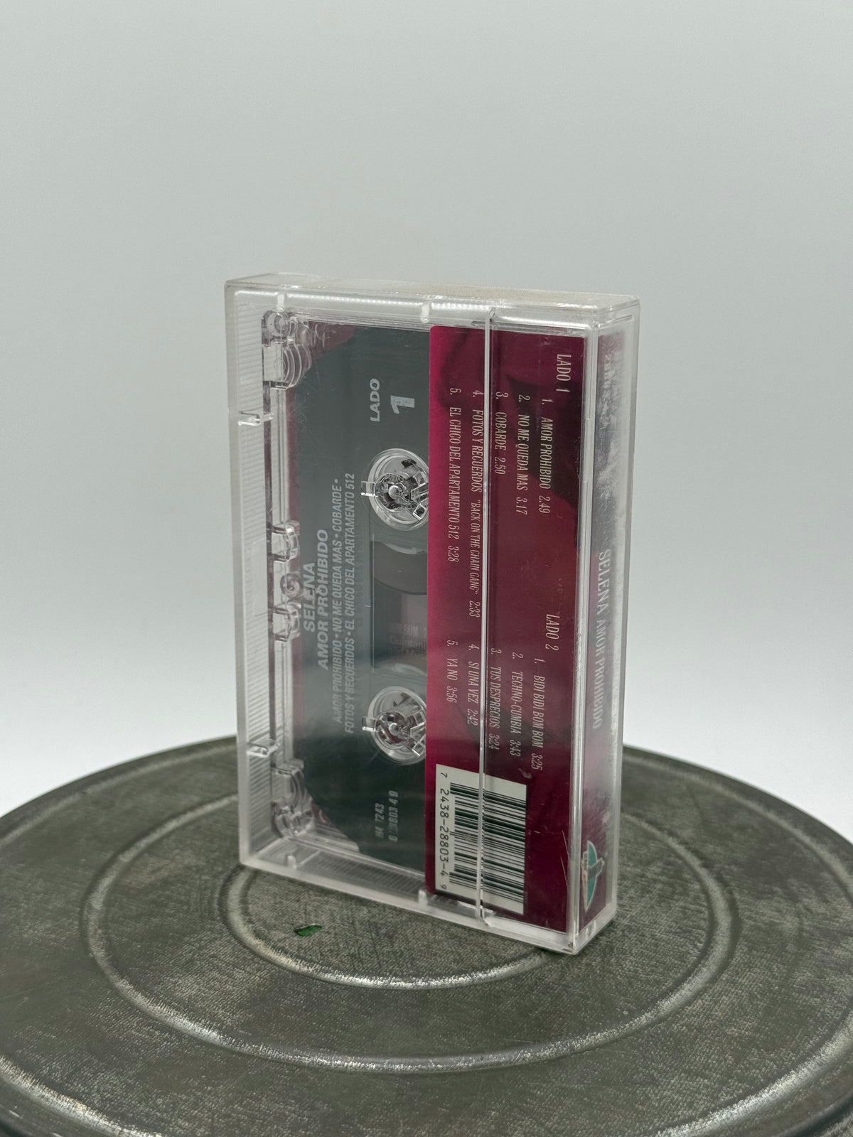 Selena Amor Prohibido Cassette tape