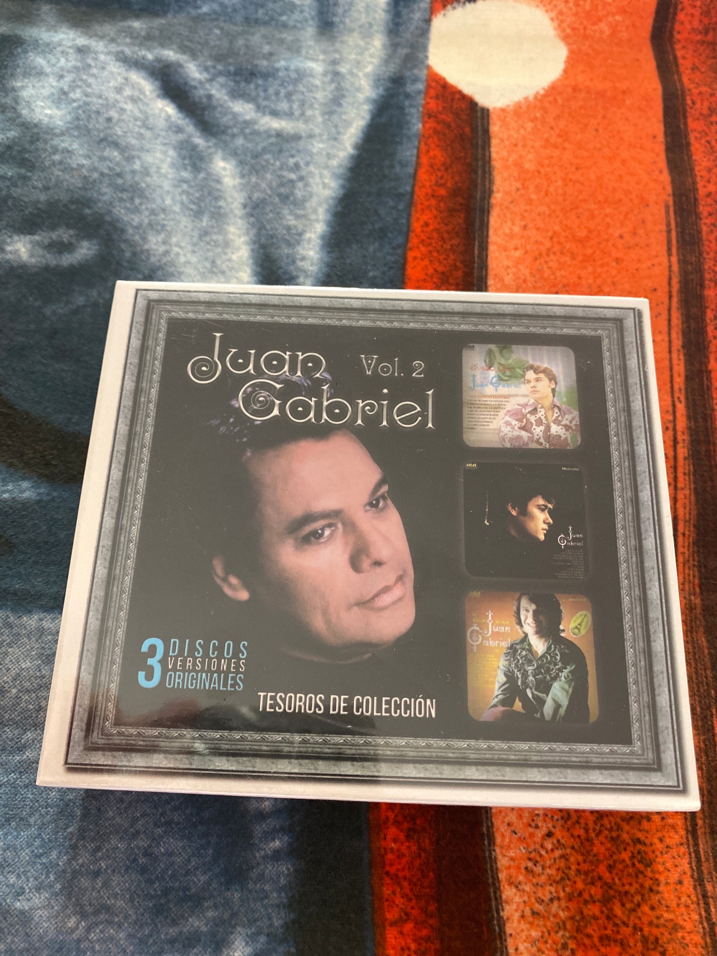 Juan Gabriel Vol 2 Tesoros De Coleccion 3 CD Set Brand New Sealed