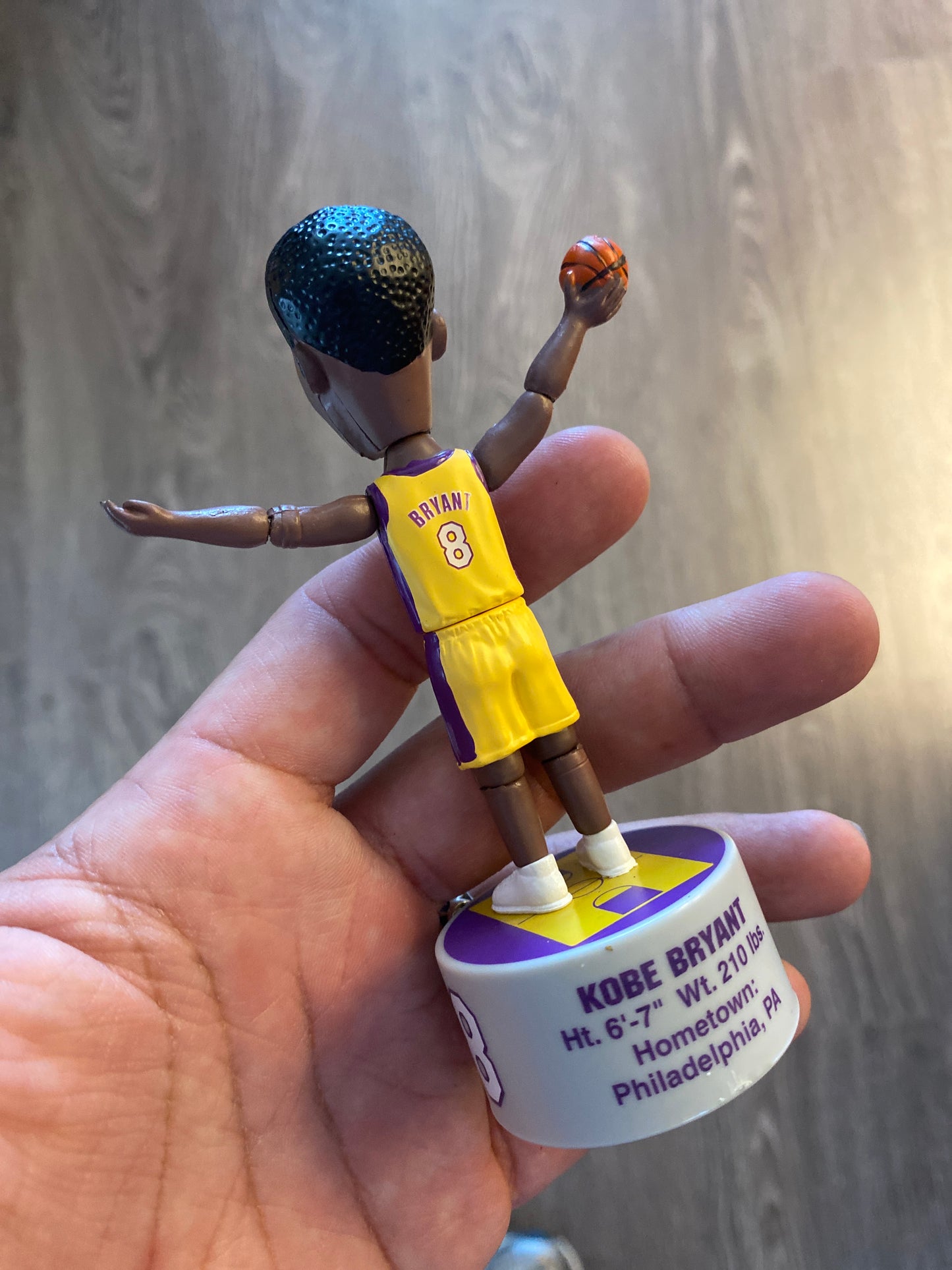 Kobe Bryant Los Angeles Lakers Mini Bobble Head