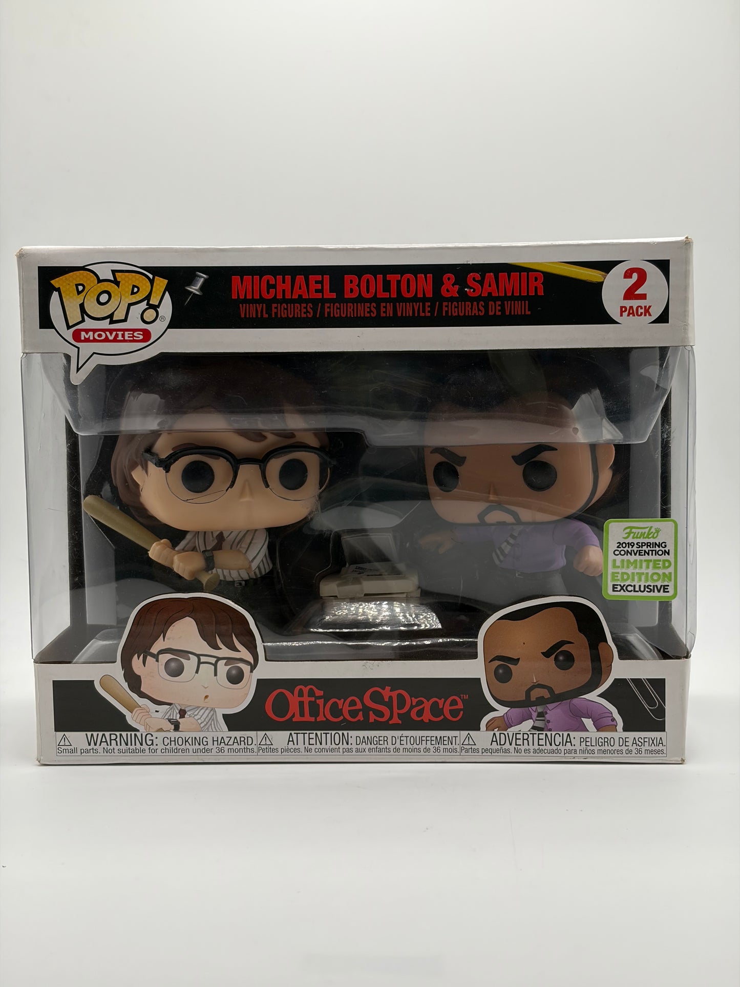 Micheal Bolton and Samir Funko Pop Double