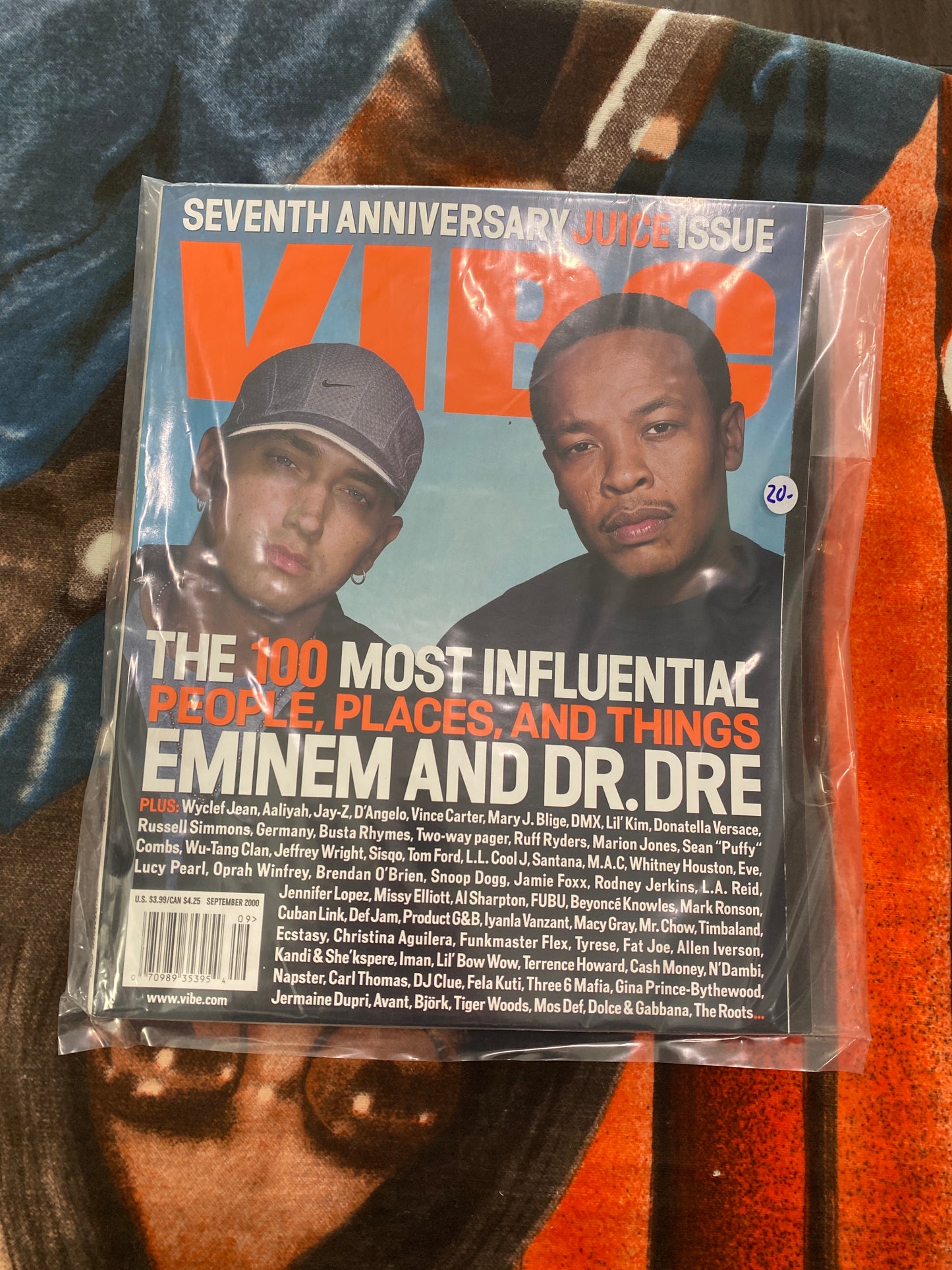 Vibe Magazine Dr Dre Eminem 2000