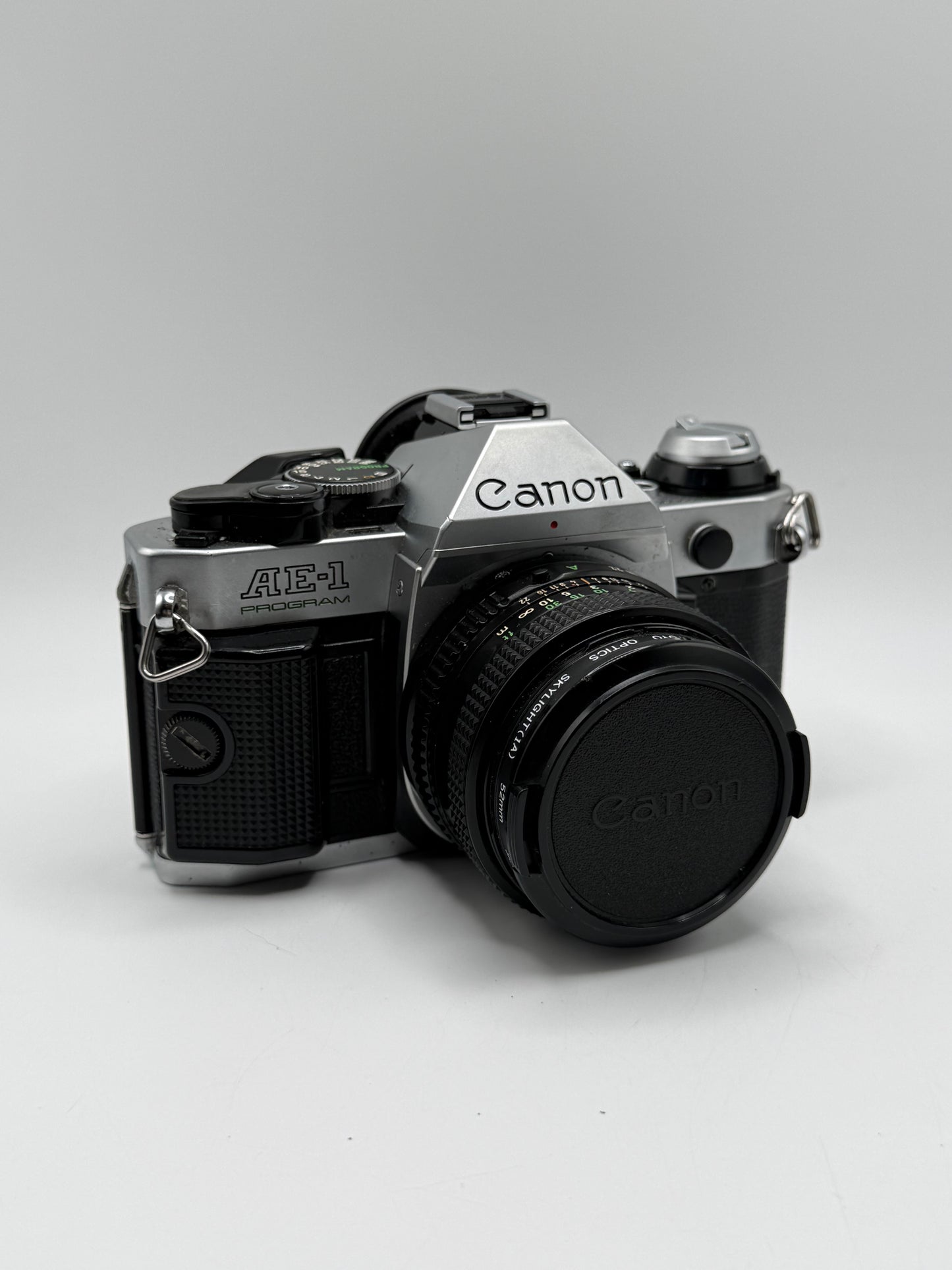 Canon AE-1 Program 35mm Film SLR Camera with Lens