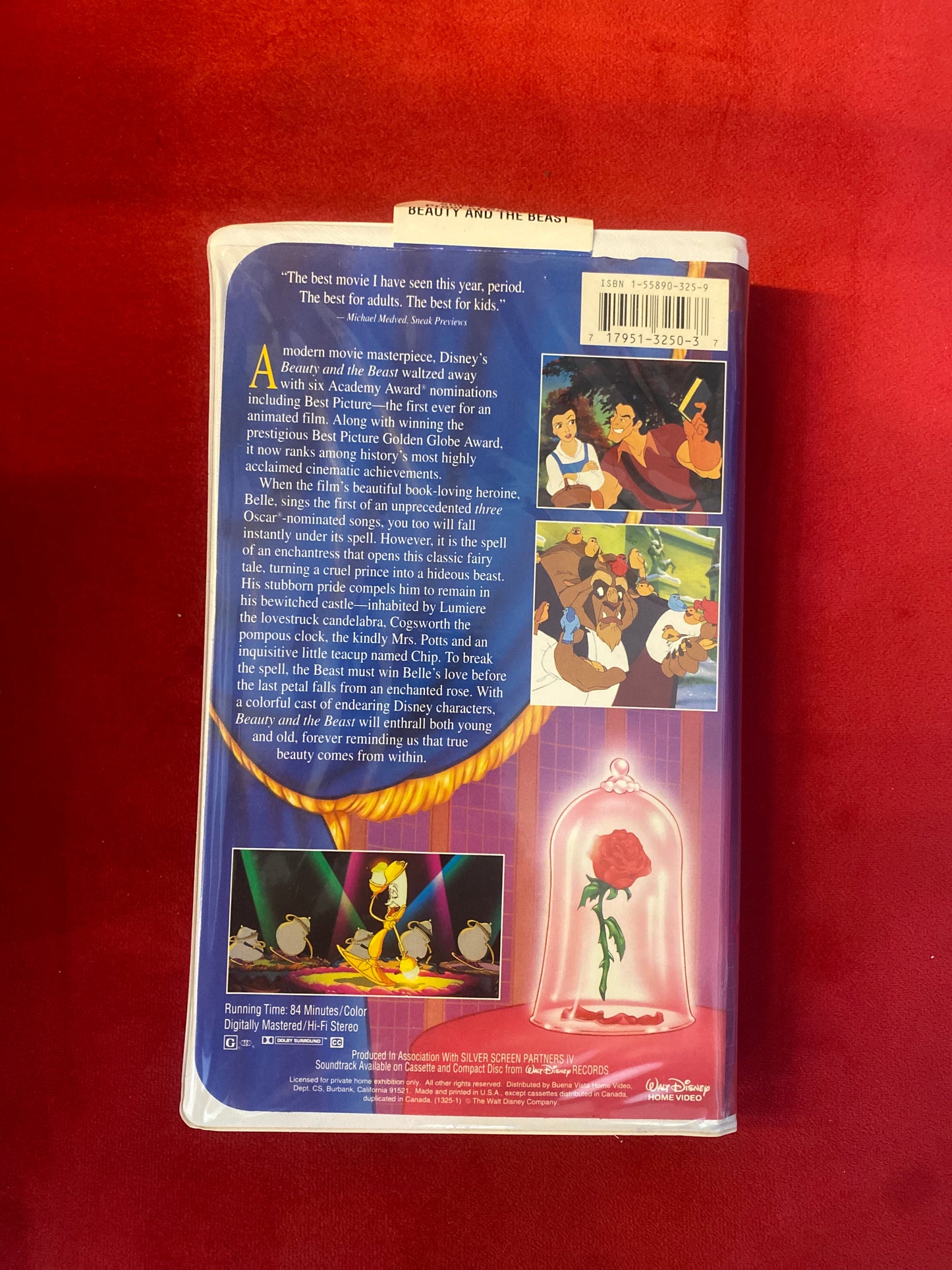 Beauty And The Beast VHS Movie