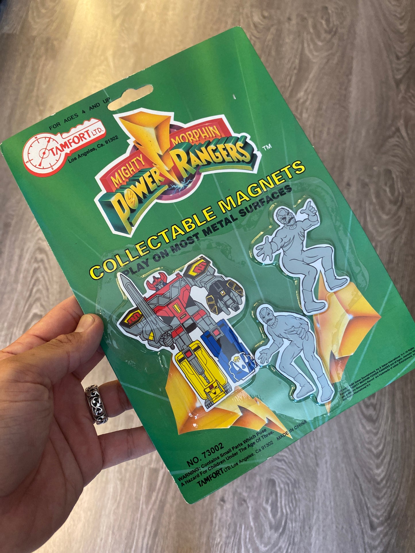 Mighty Morphin Power Rangers Collectable Magnets Toy