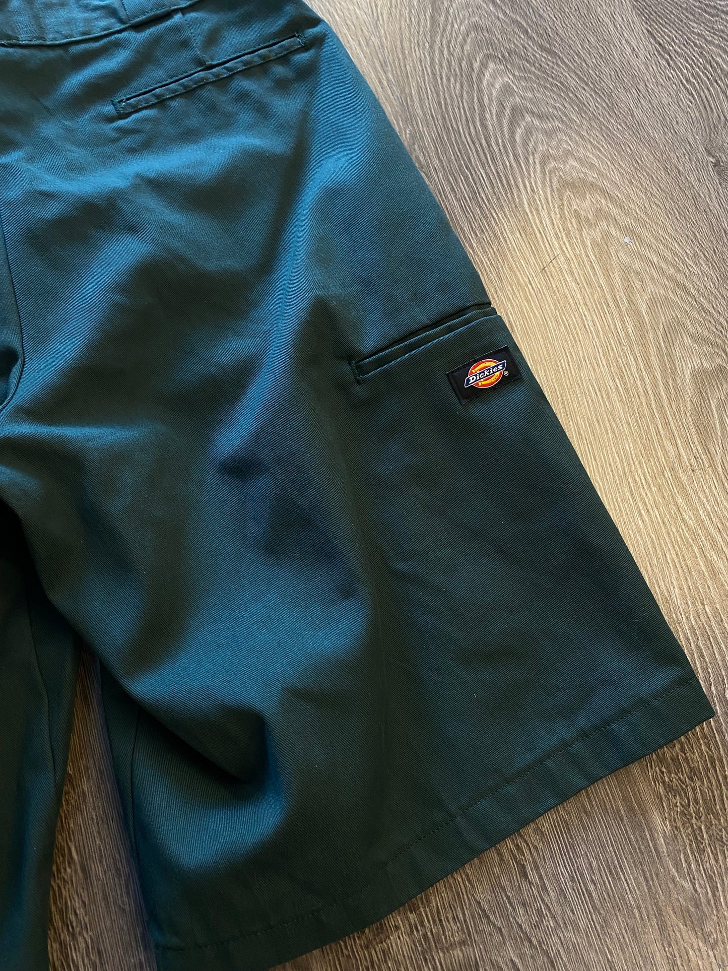 Dark Green Dickies Work Shorts Sz 34