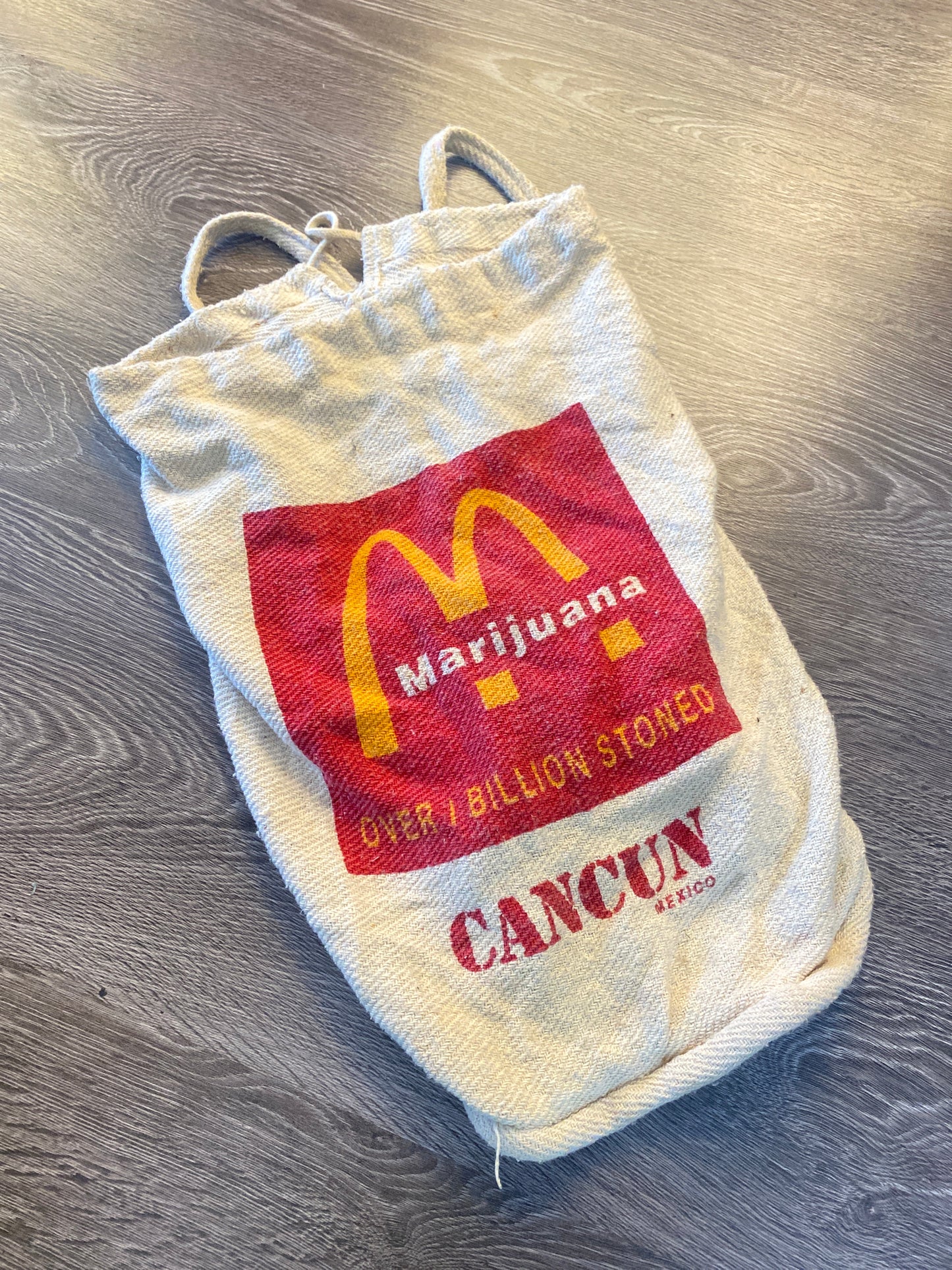 Vintage Marijuana Cancun Backpack