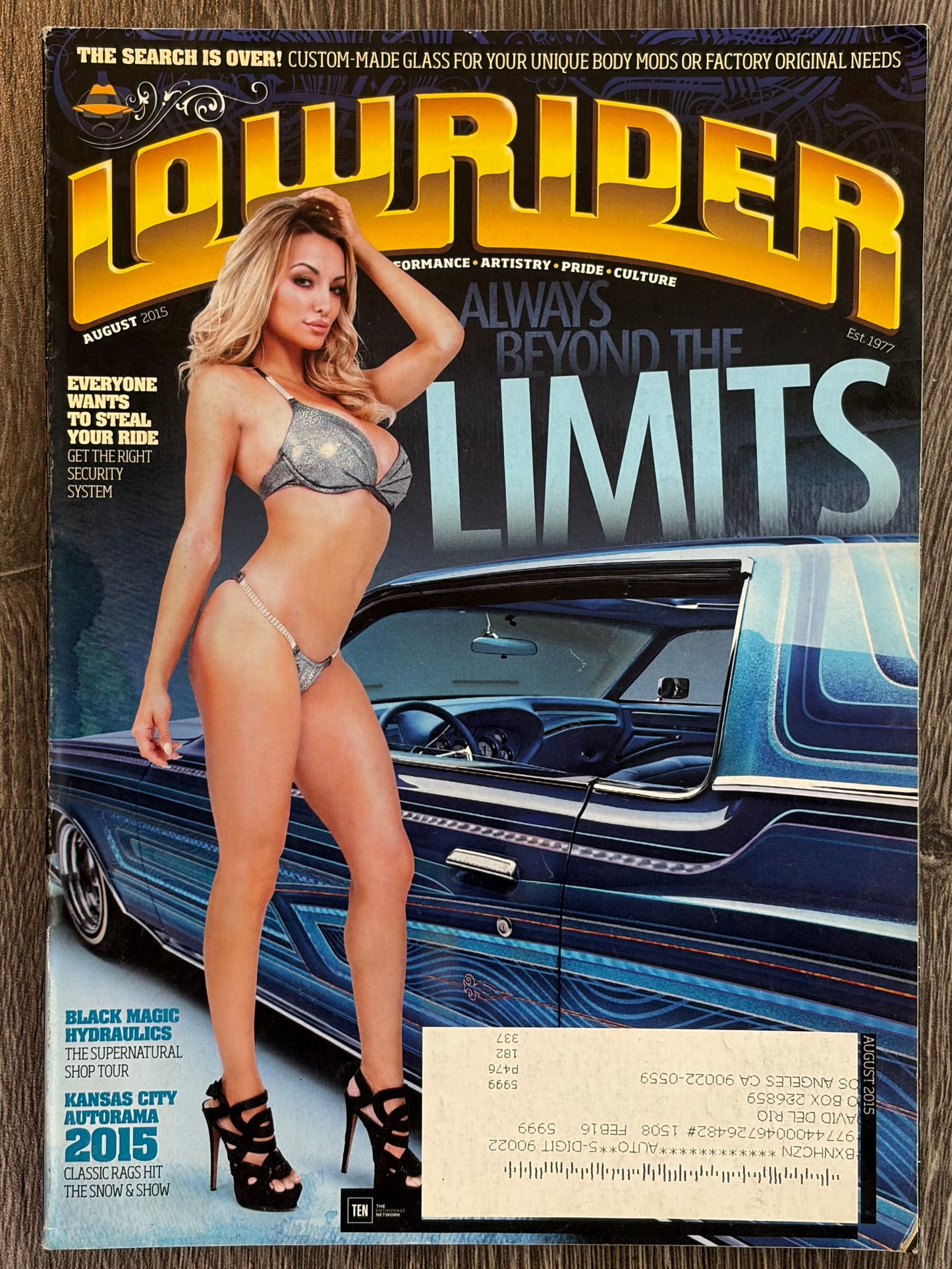 Lowrider Always Beyond the Limits Magazine 2015