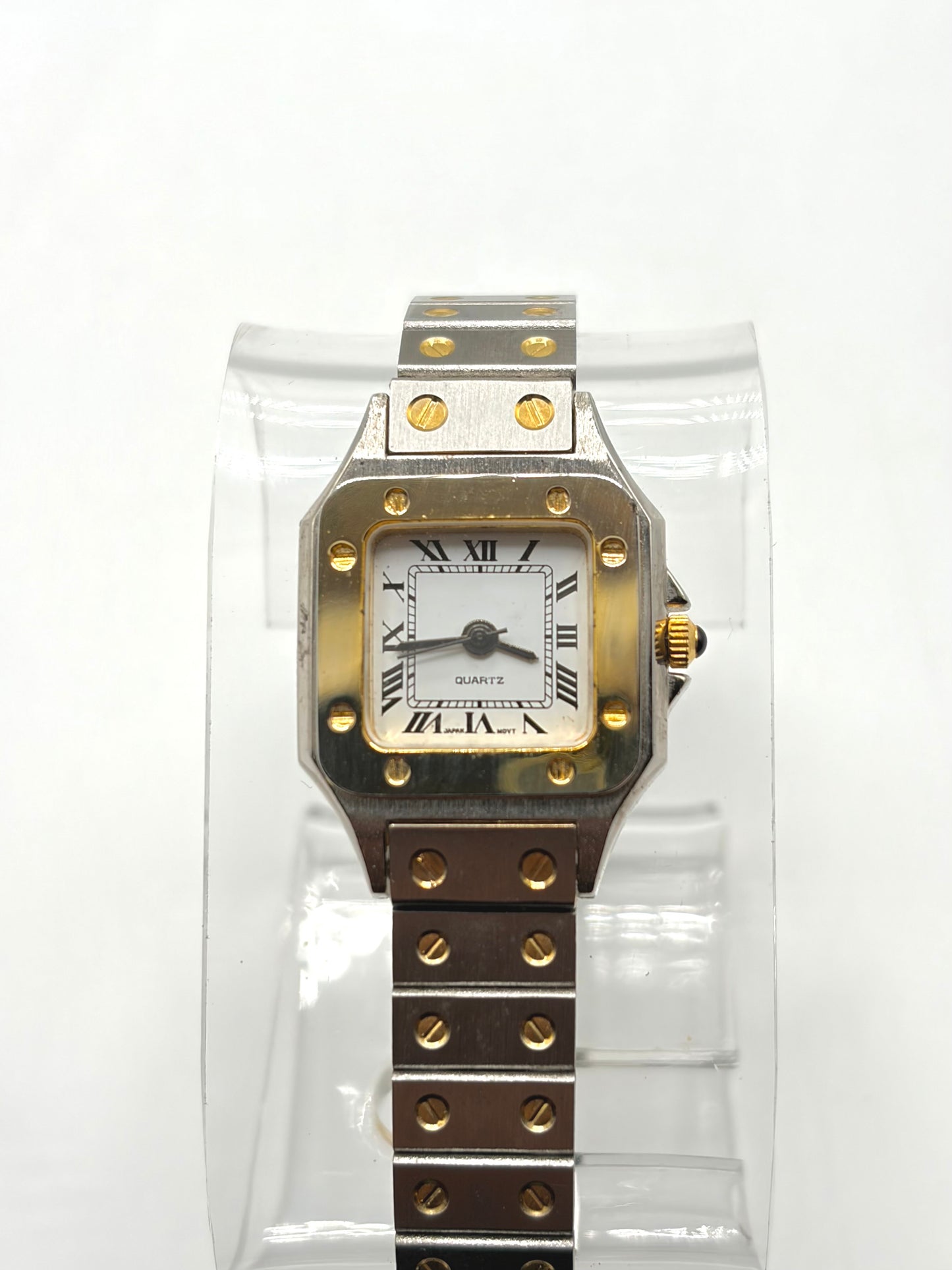Cartier Santos Inspired Watch Quartz Movement