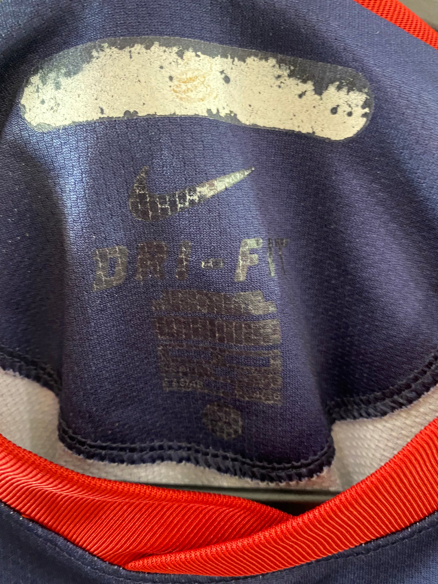 Y2K Nike USMNT Navy Jersey Sz Medium