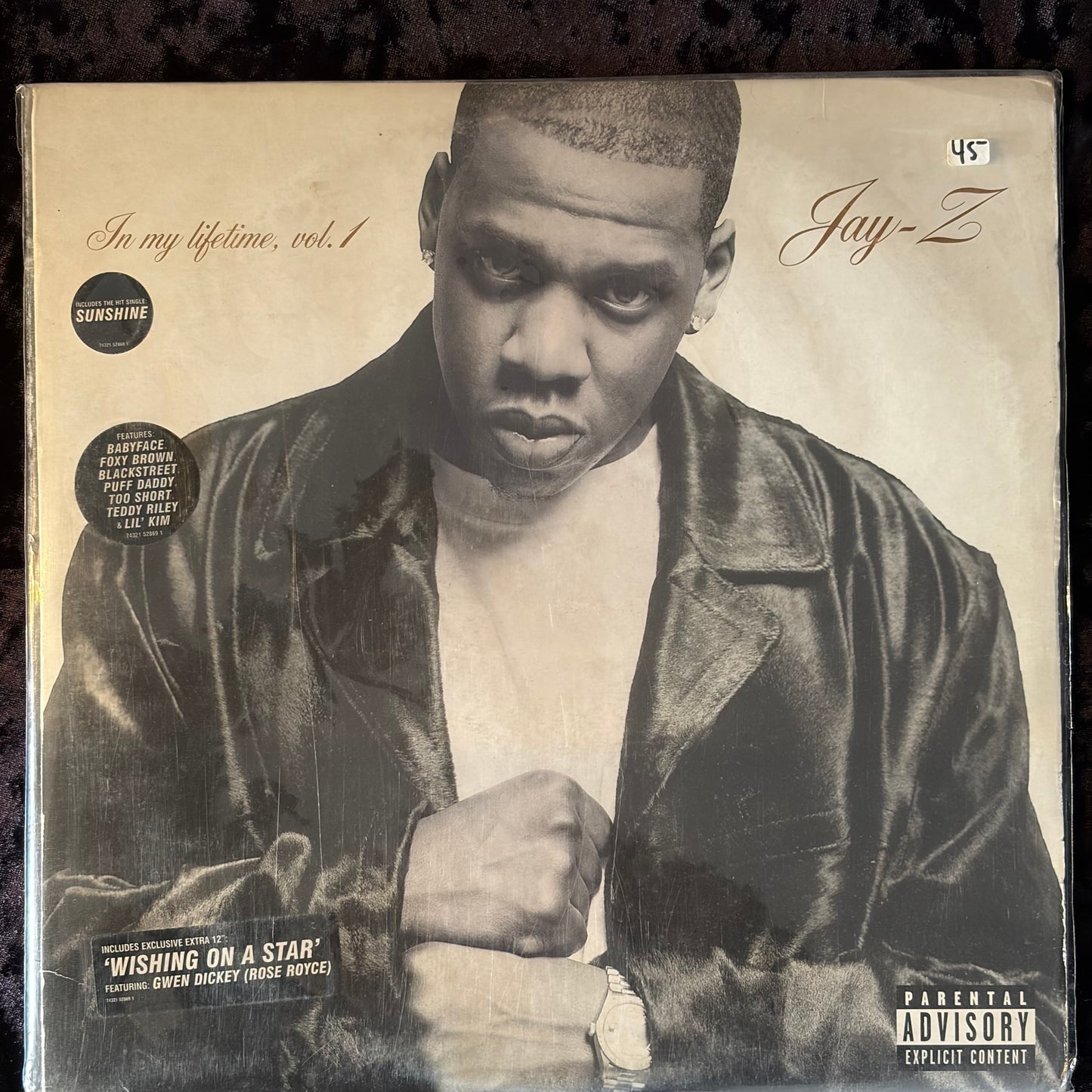Jay-Z – In My Lifetime, Vol. 1 Vinyl Record LP Hip Hop Album