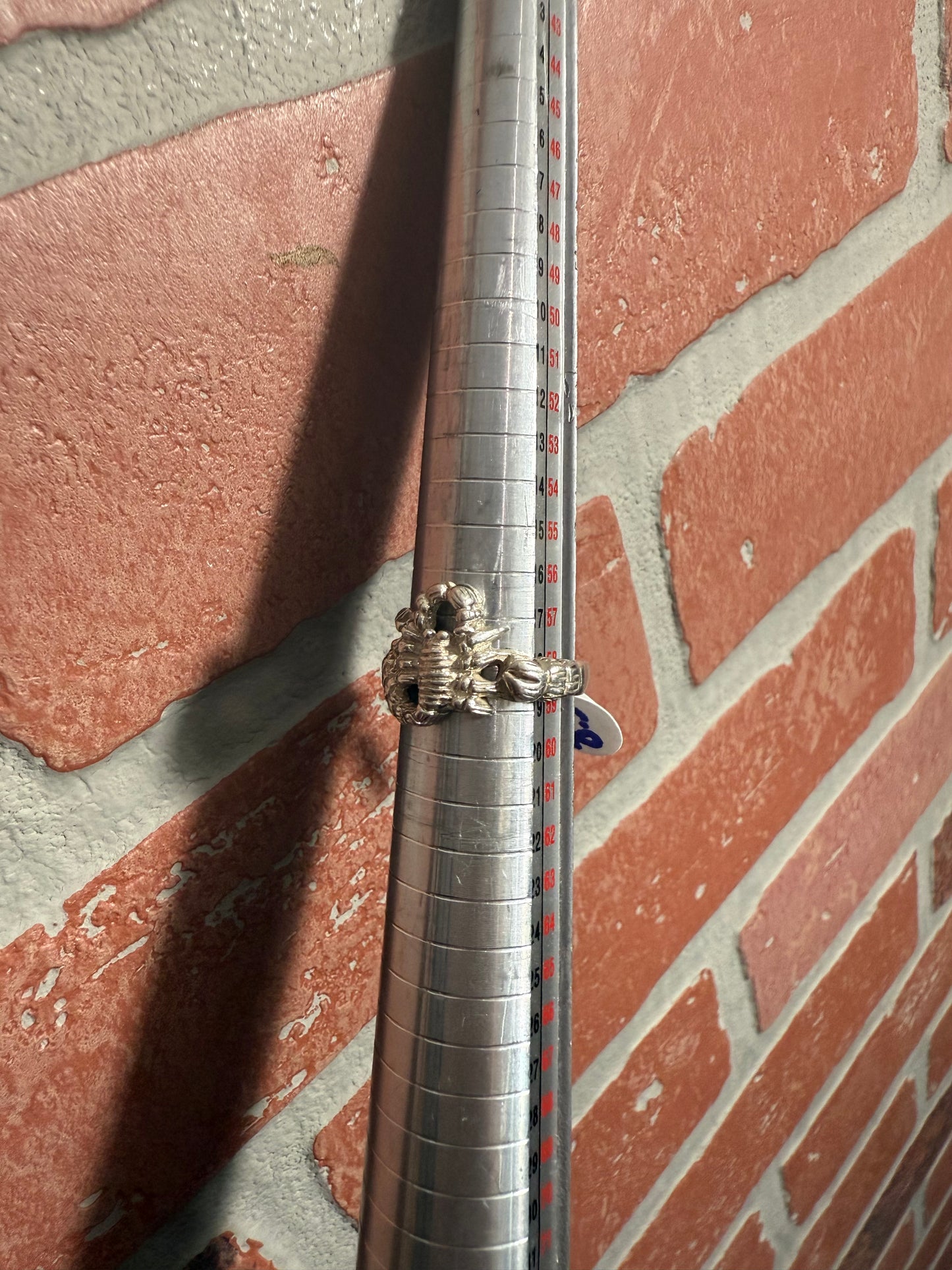 .925 Sterling silver scorpion Scorpio 8.5”