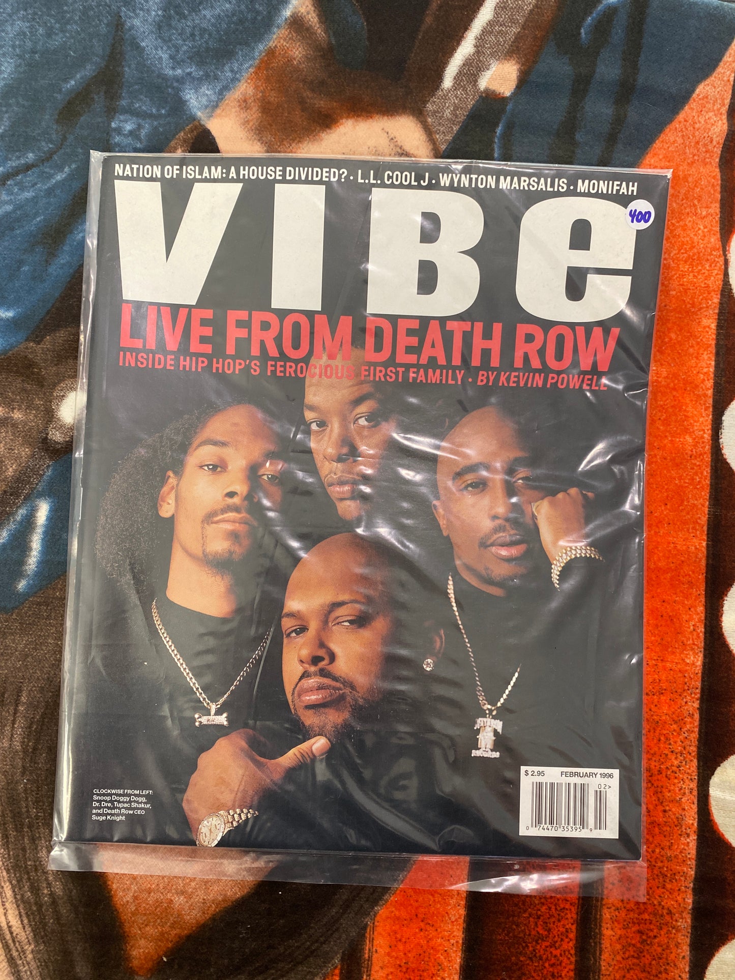 Vibe Magazine Death Row Records 1996