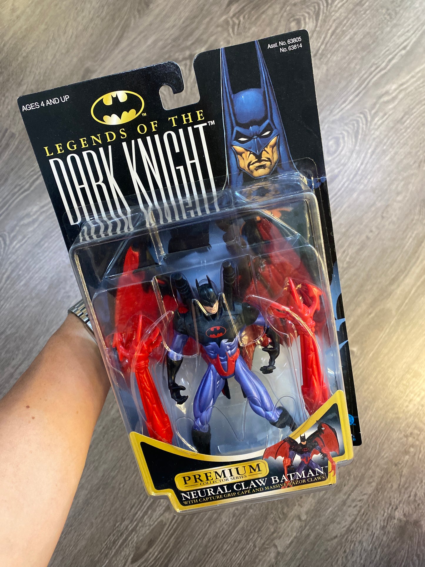 Legends of The Dark Knight Neutral Claw Batman Action Figure Toy