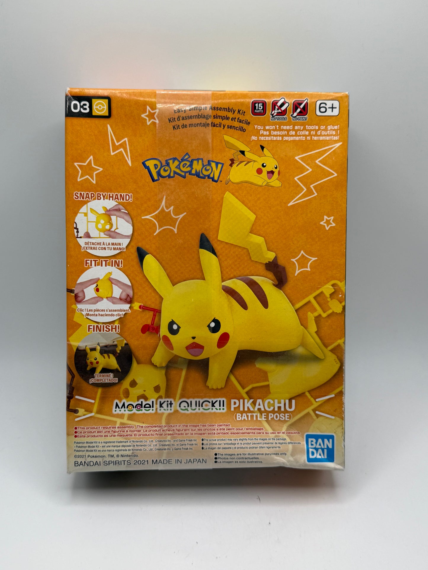 Pokemon Pikachu Model Kit Bandai