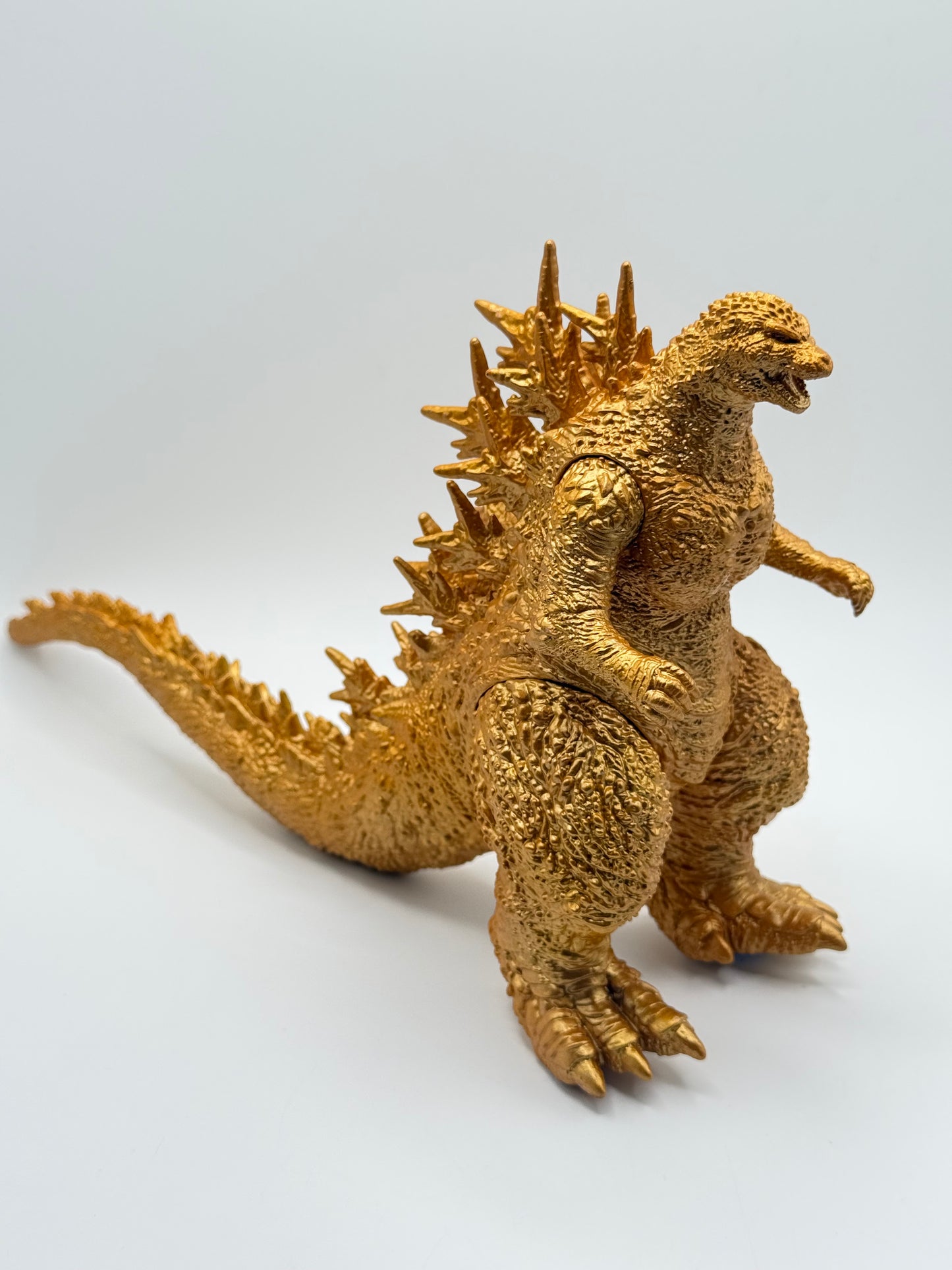 Metallic Gold Godzilla Vinyl Figure Limited Color Kaiju Toy