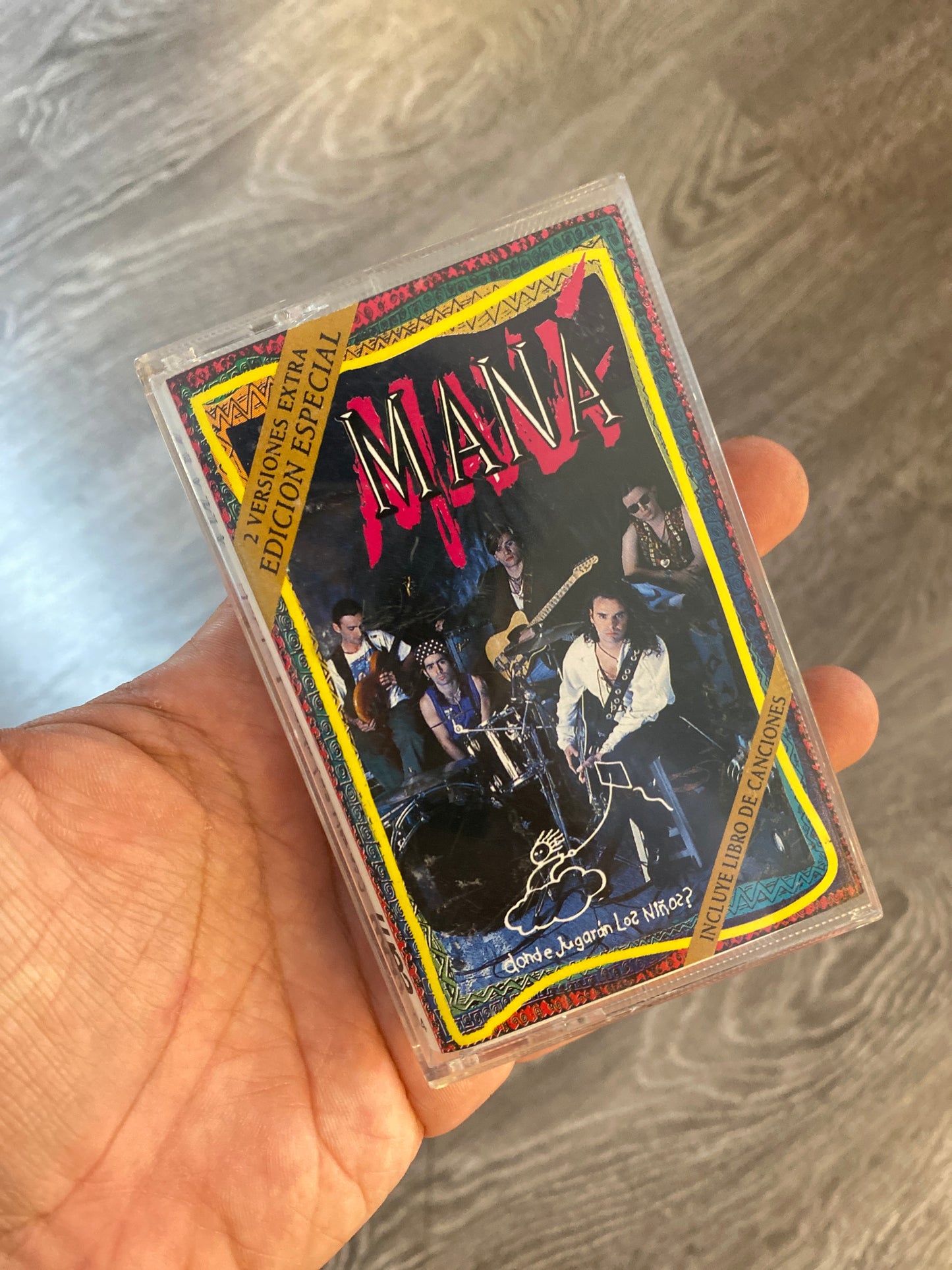 Mana Donde Jugaran Los Ninos Cassette Tape
