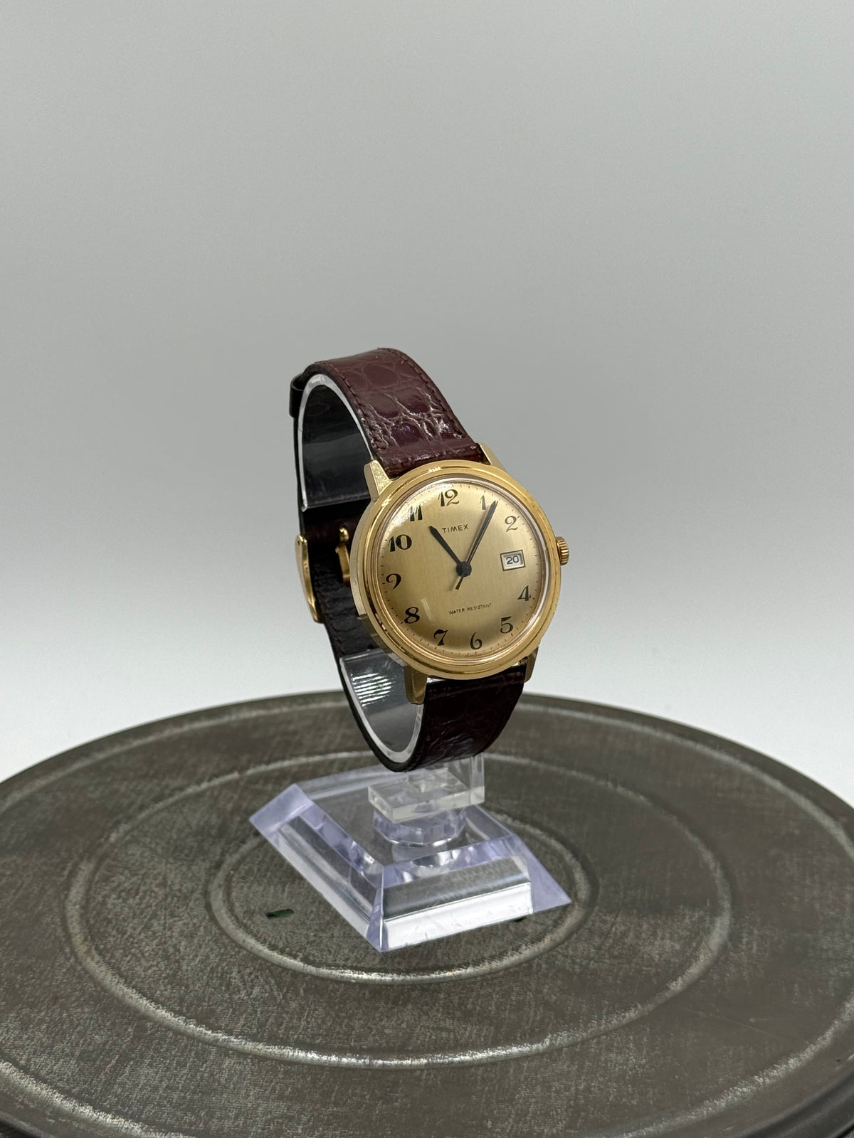Vintage timex with breguet numerals windup watch