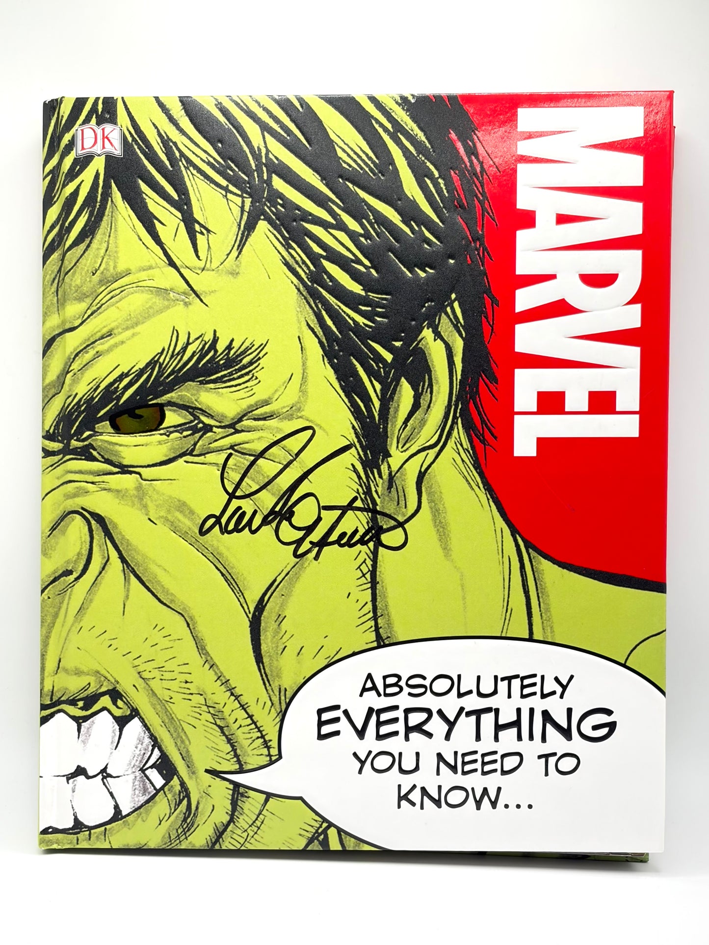 Marvel Absolutely EVERYTHING You Need to Know Hulk Edition Signed