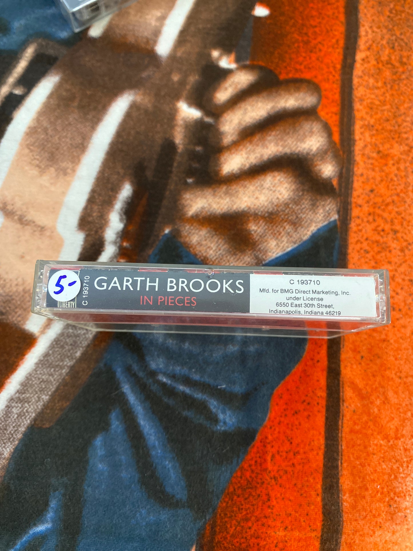 Garth Brooks In Pieces Cassette Tape