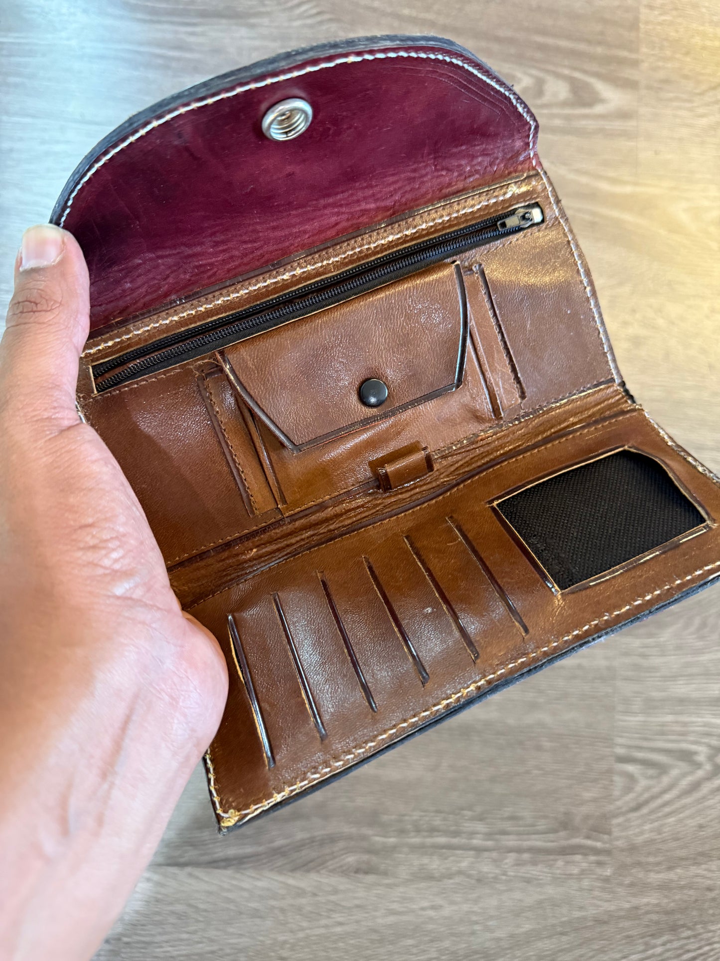 Mexican leather wallet