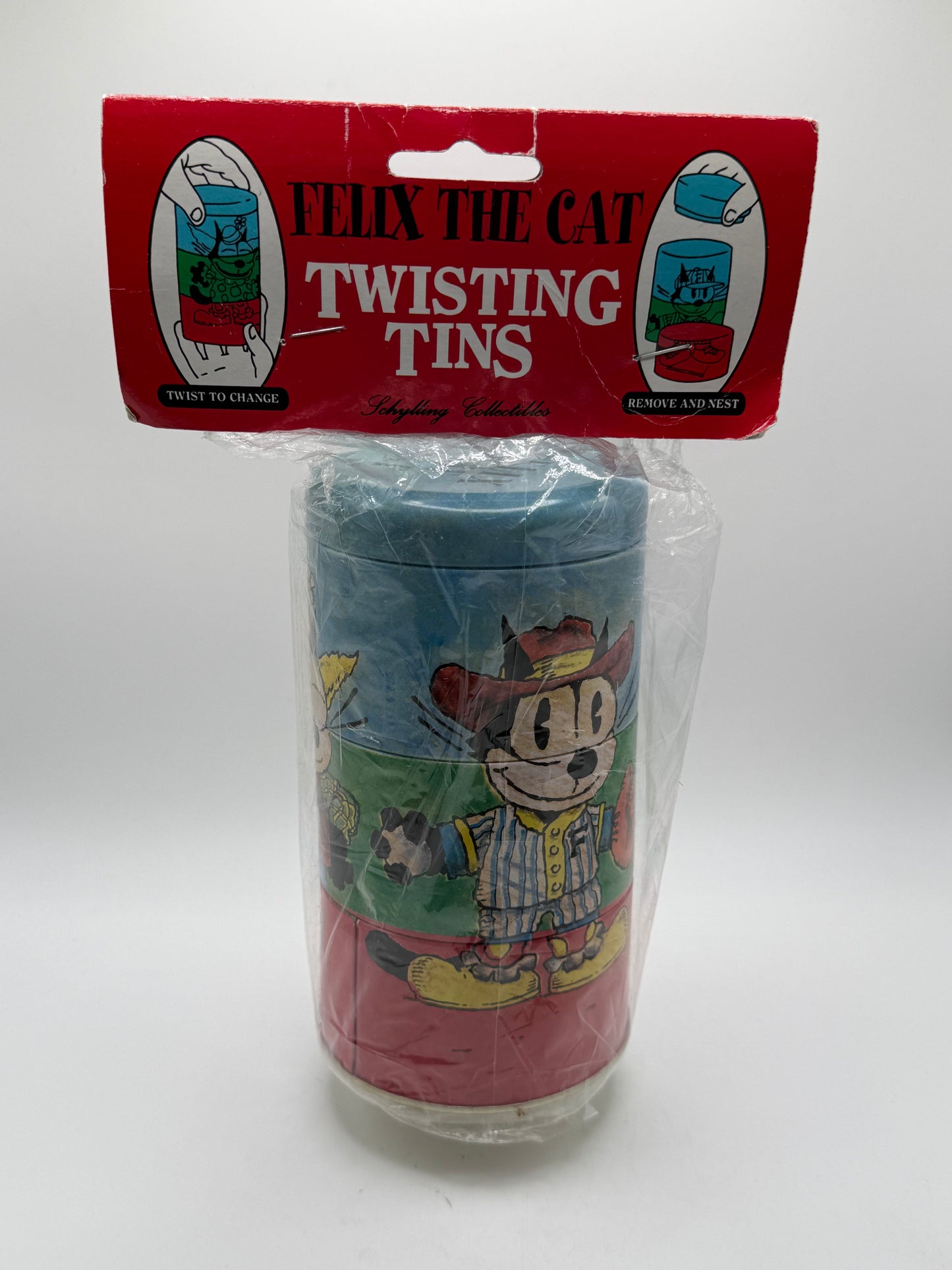 Felix The Cat Twisting Tins