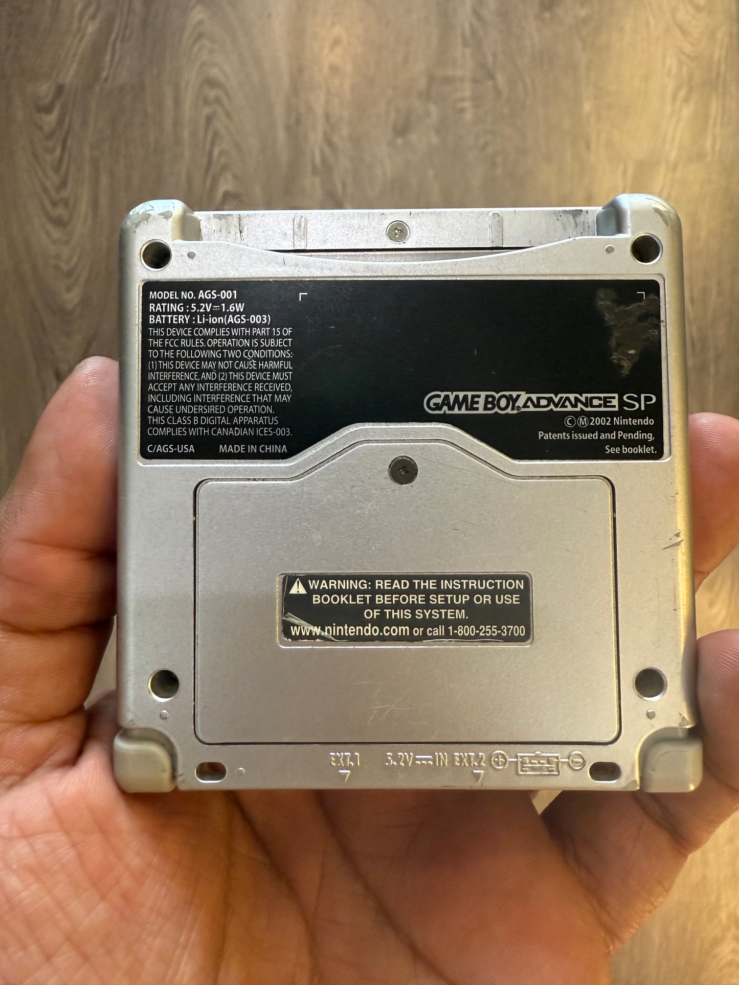 Gameboy advance SP