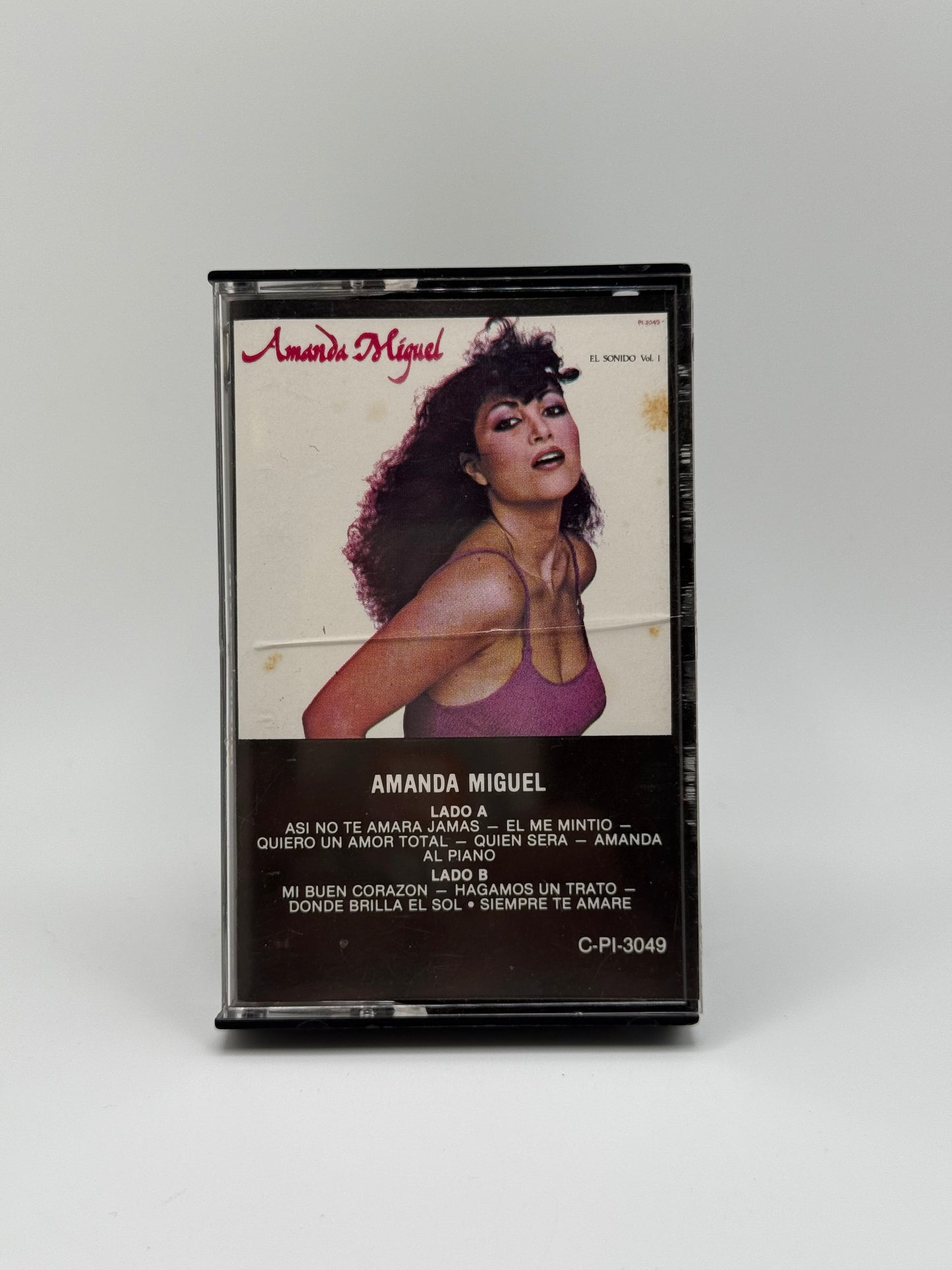 Amanda Miguel El Sonido Vol. 1 Vintage Cassette Tape Latin Pop Balada