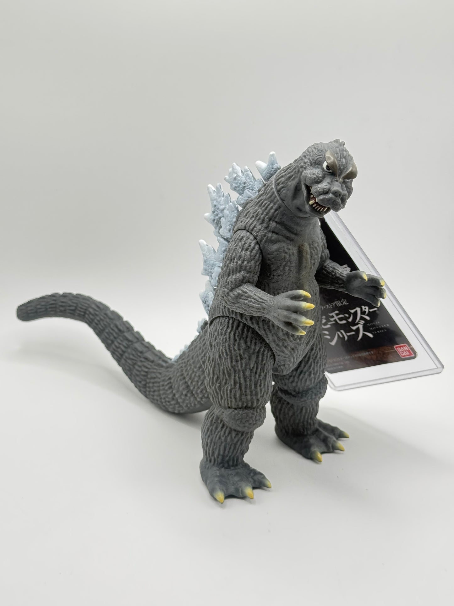 Vintage 1962 Godzilla Gray Vinyl Figure Bandai Japan
