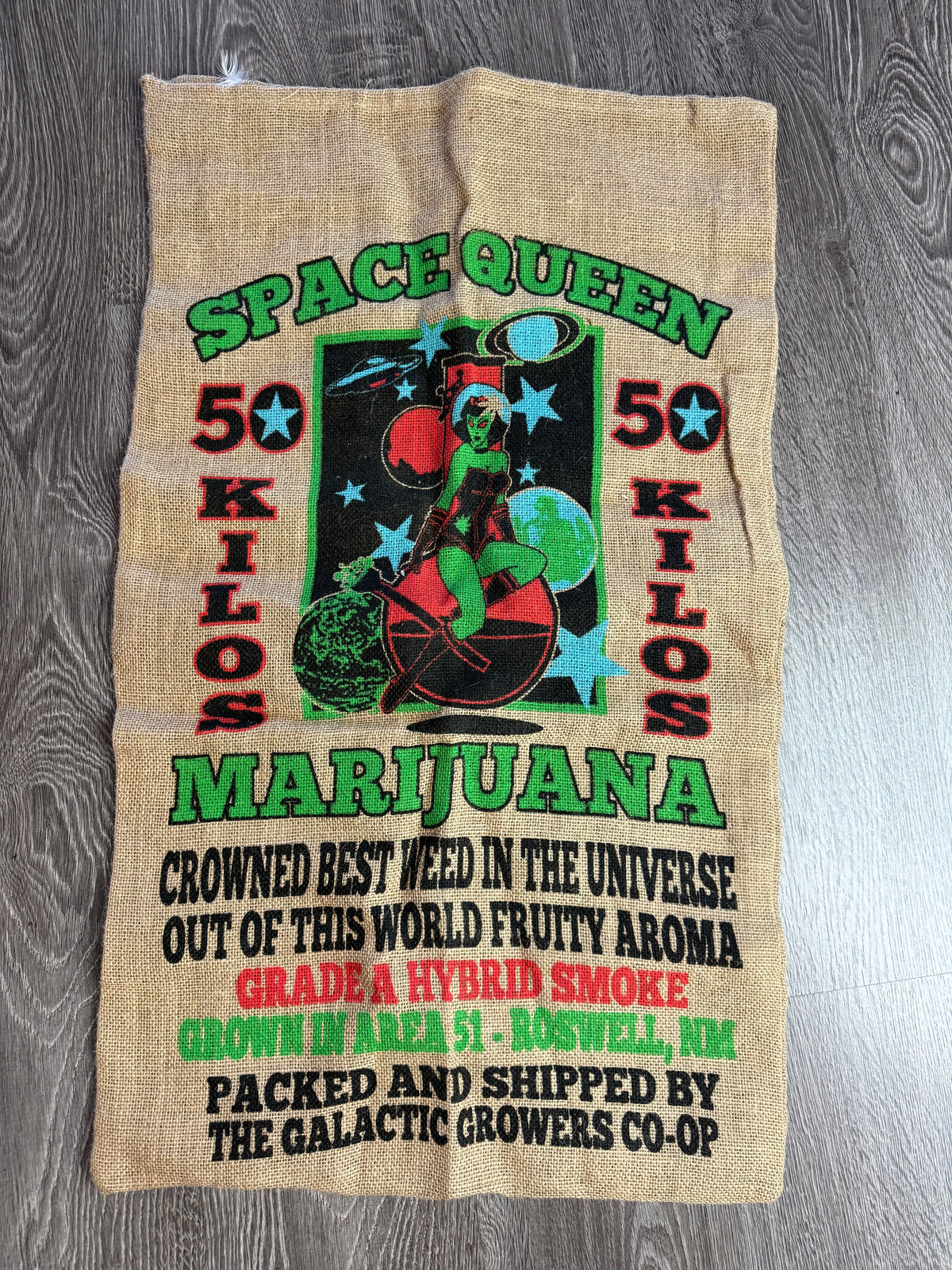 Vintage Marijuana Sack