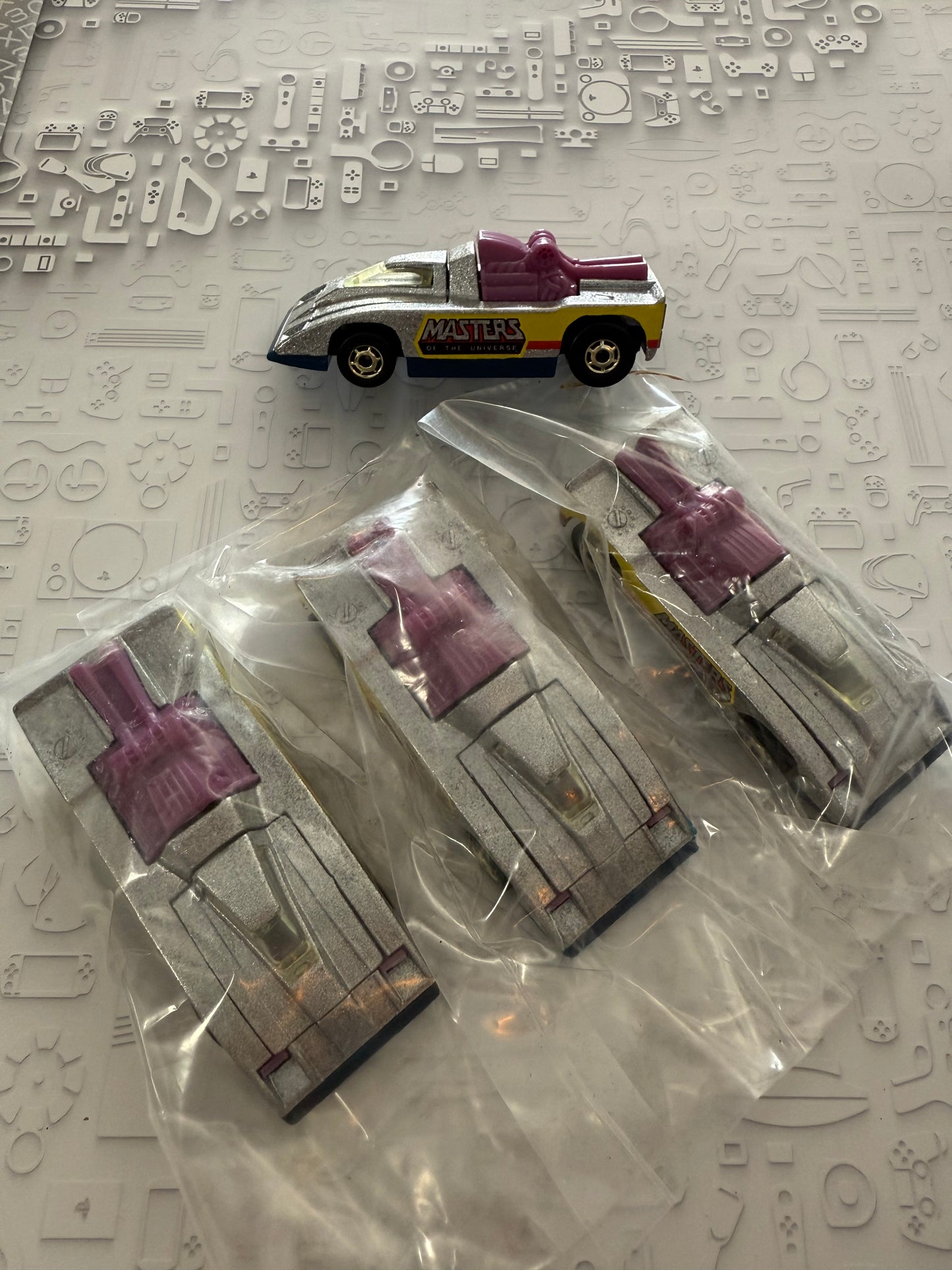 Vintage He-Man MOTU hot wheels car