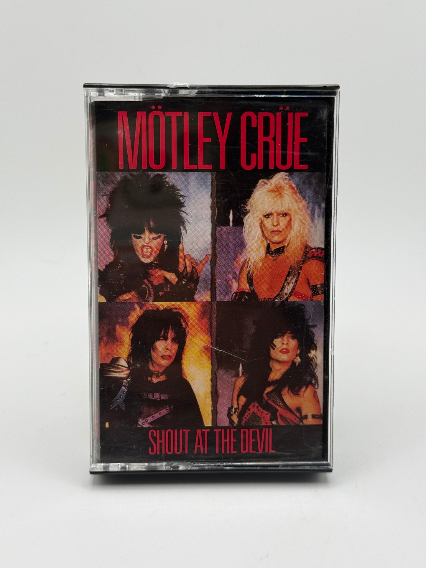 Vintage Mötley Crüe “Shout At The Devil” Cassette Tape