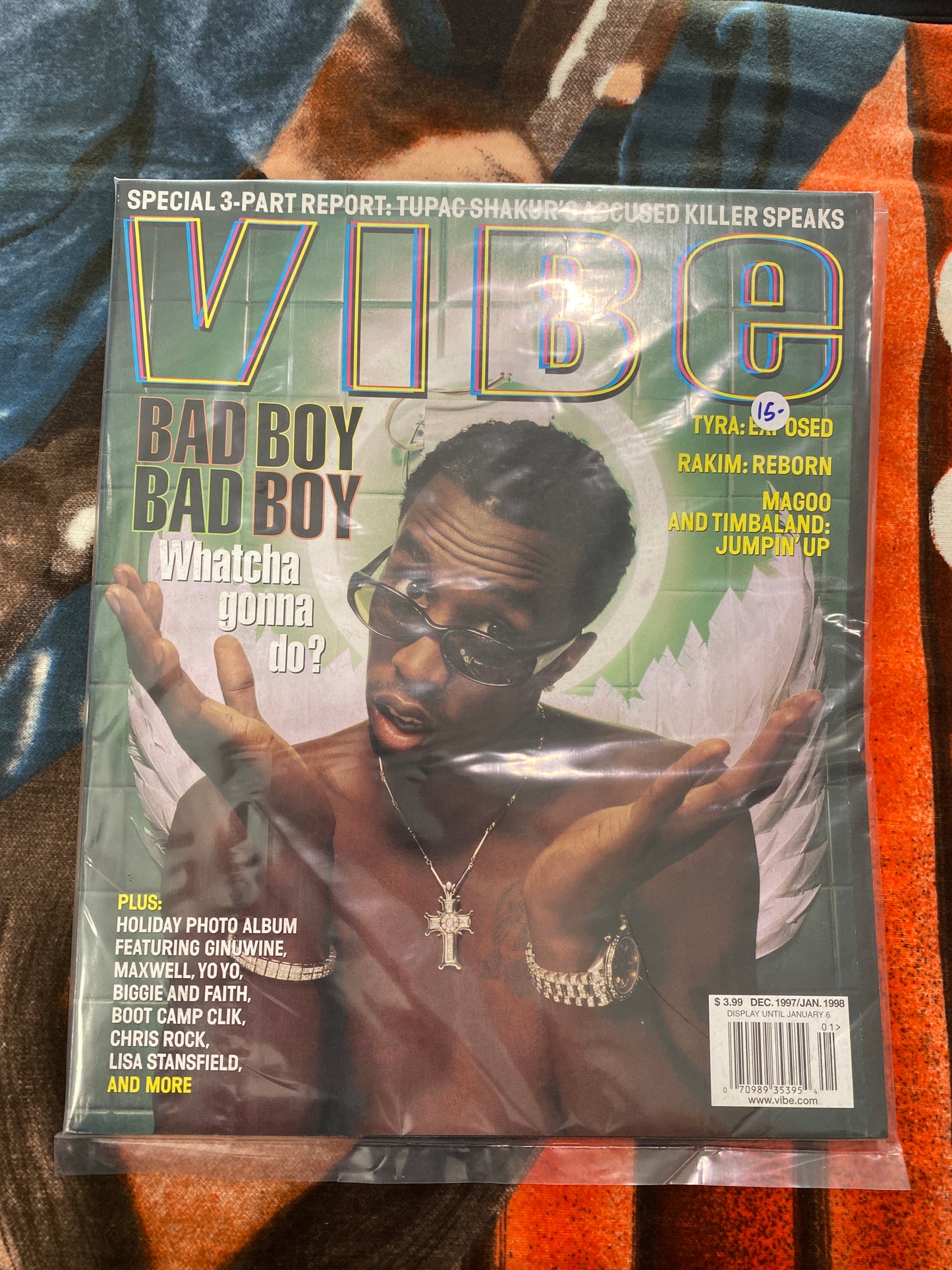 Vibe Magazine P Diddy 1997/1998