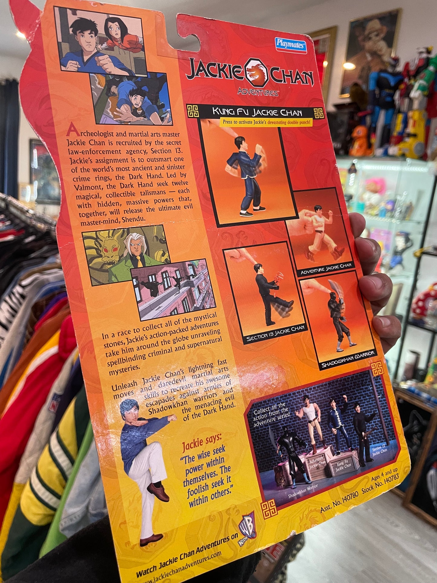 Jackie Chan adventure toy