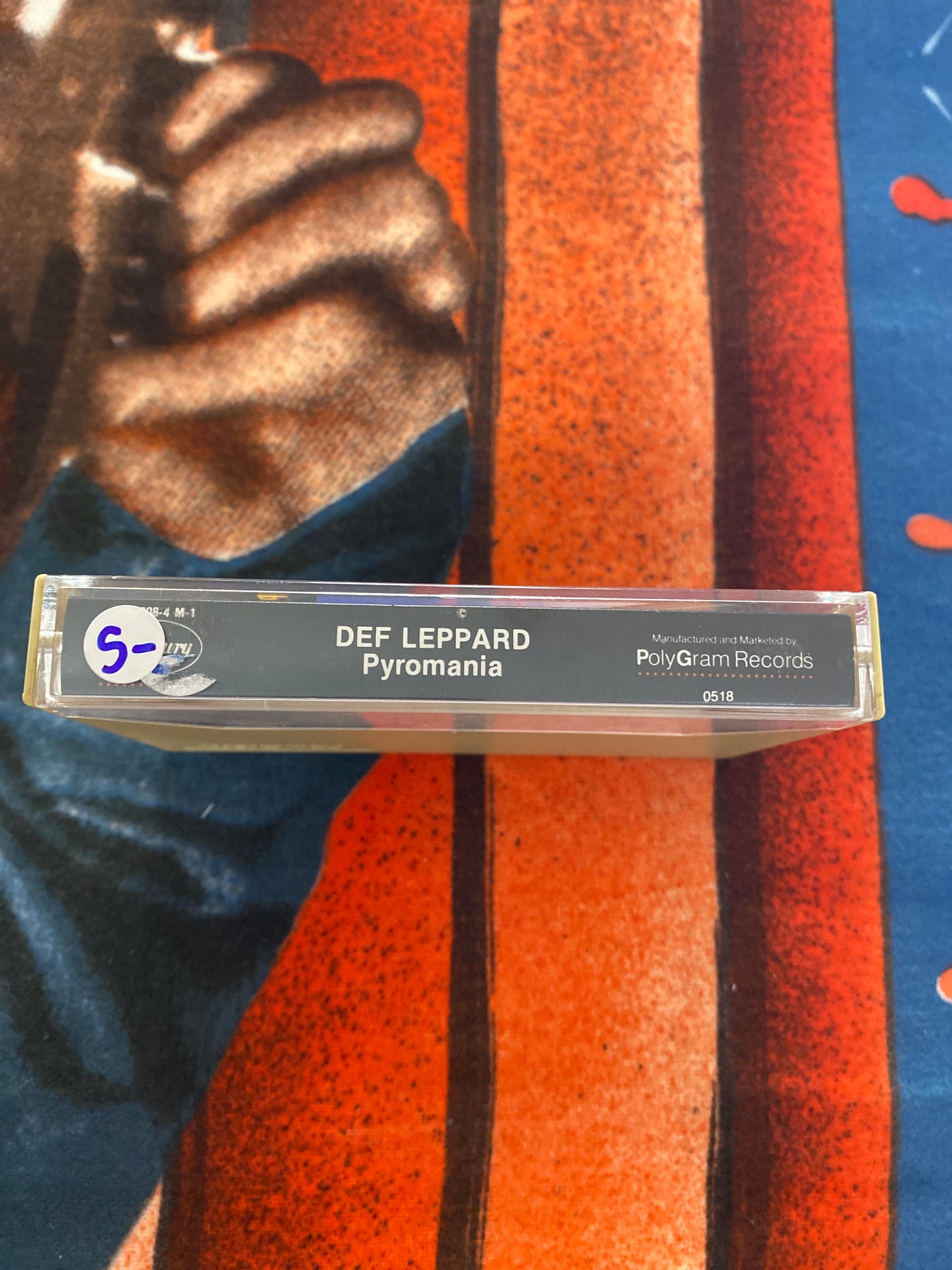 Def Leppard Pyromania Cassette Tape
