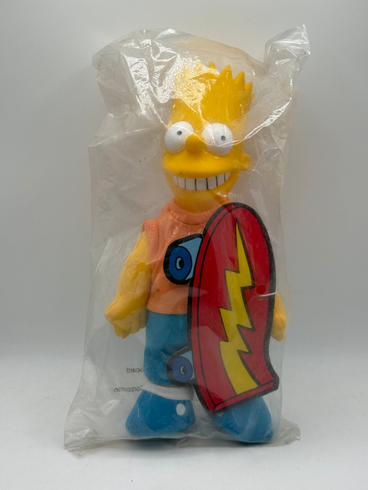 Vintage The Simpsons Bart Simpson Skateboard Figure
