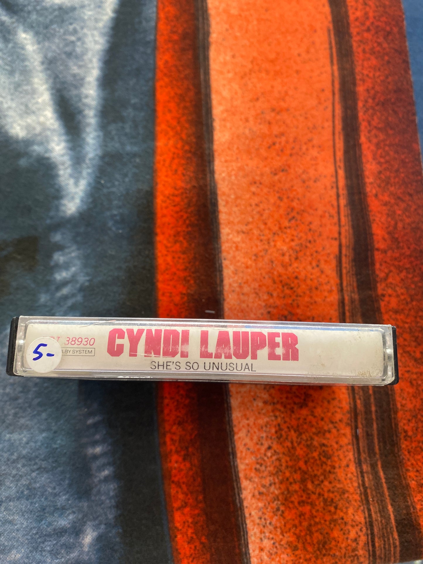 Cyndi Lauper She’s So Unusual Cassette Tape