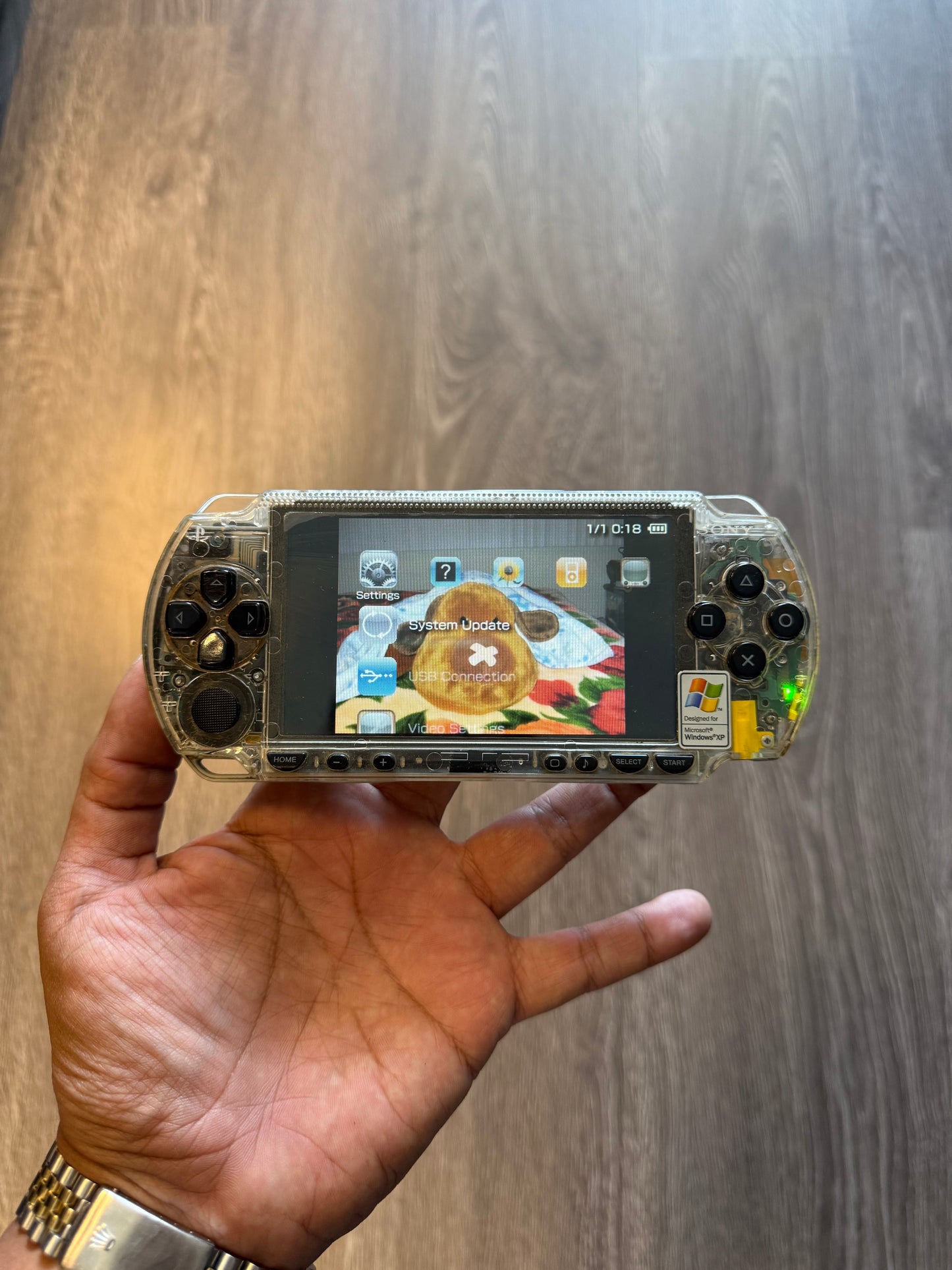 Clear Playstation SONY PSP